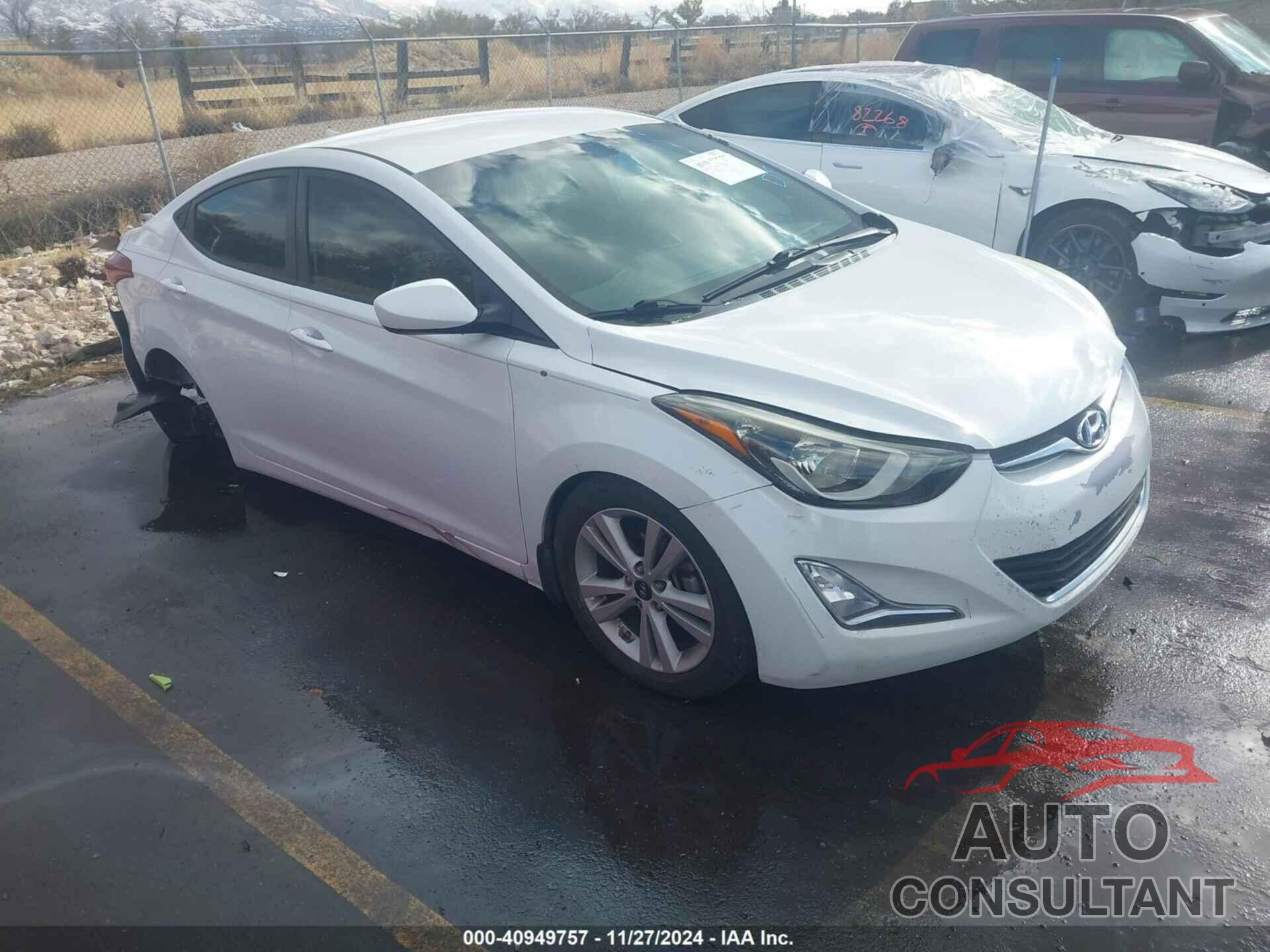 HYUNDAI ELANTRA 2016 - 5NPDH4AE2GH656967