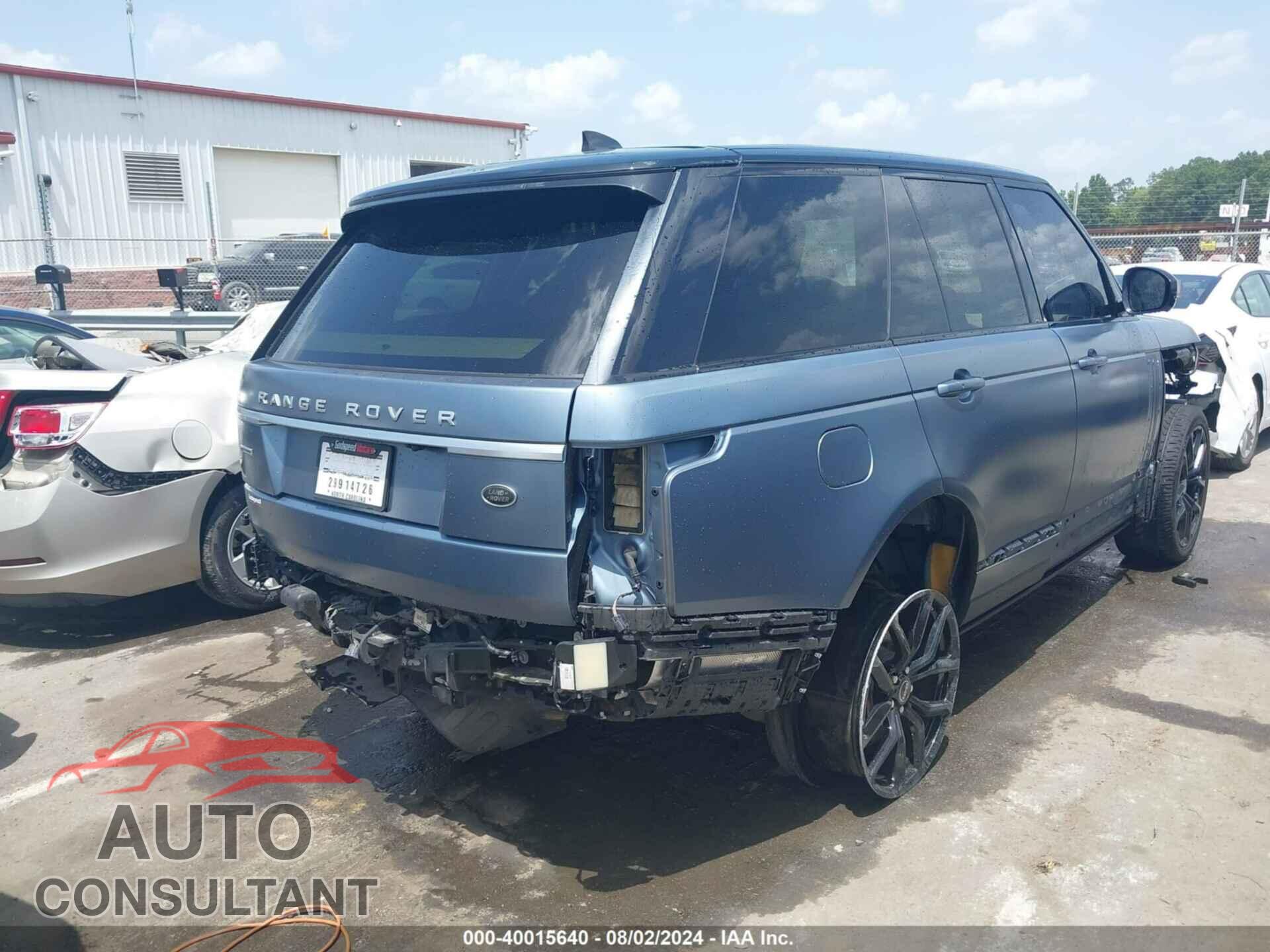 LAND ROVER RANGE ROVER 2017 - SALGS2FE5HA366638