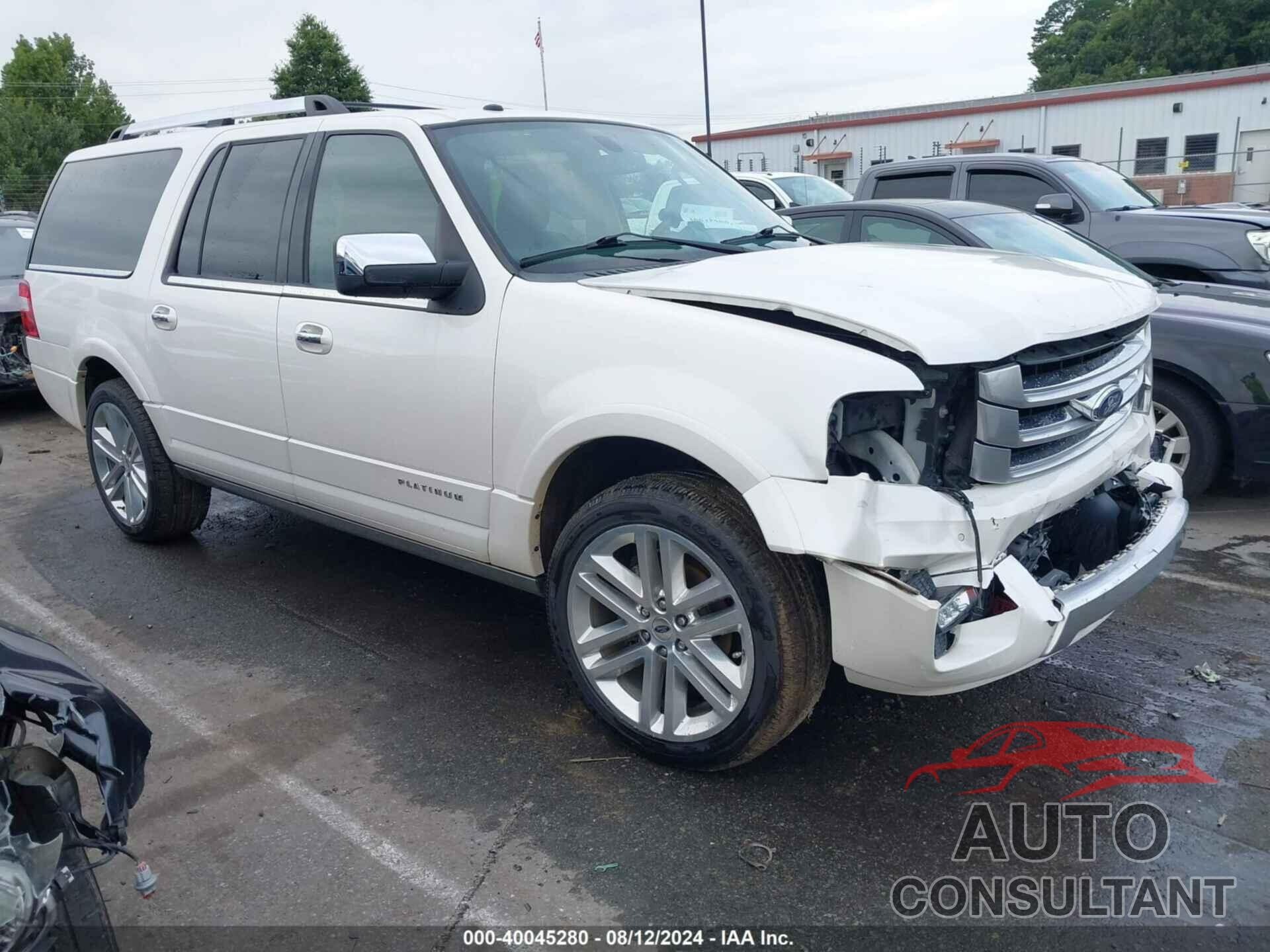FORD EXPEDITION EL 2017 - 1FMJK1LT8HEA58314