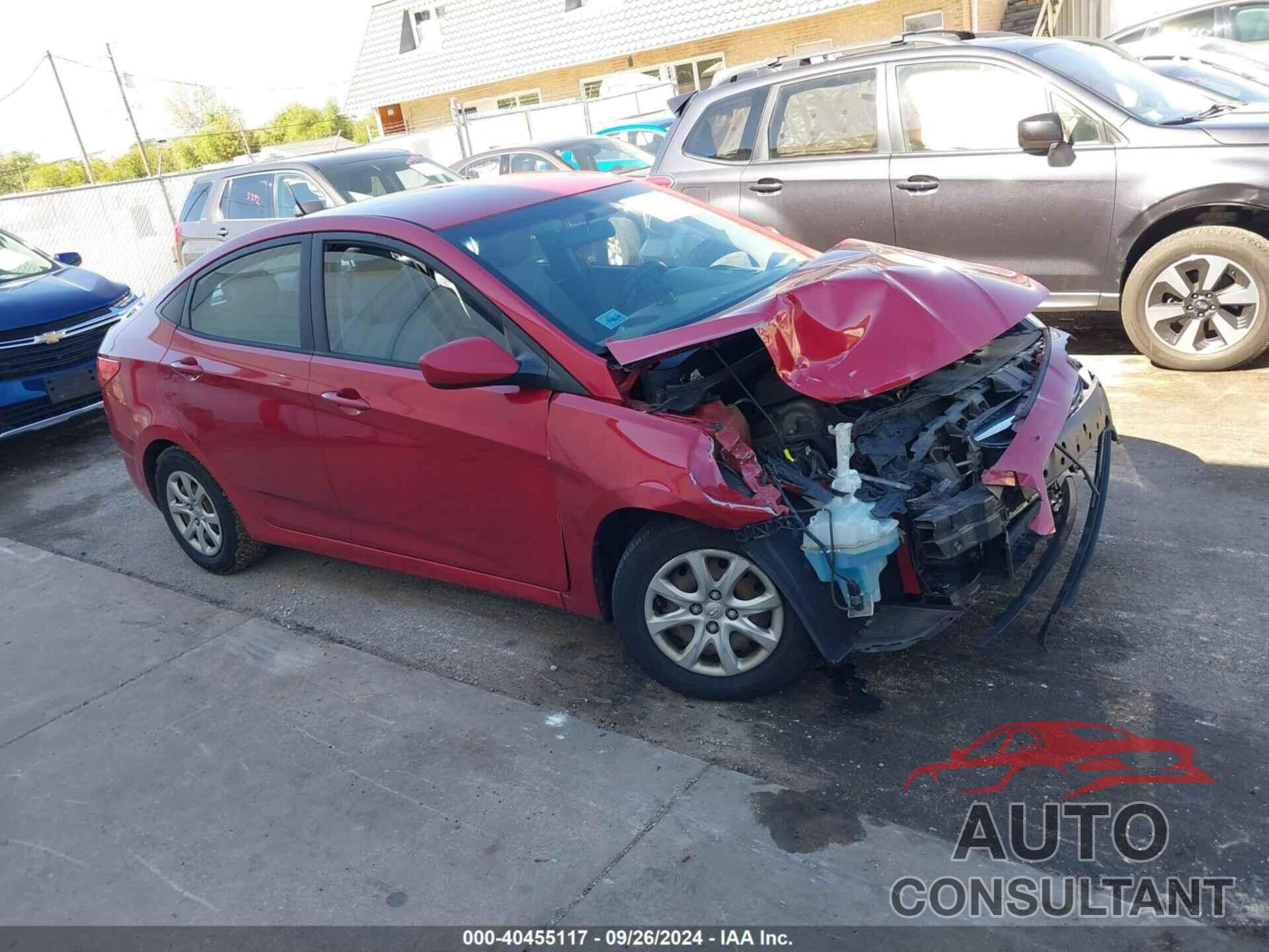 HYUNDAI ACCENT 2014 - KMHCT4AE8EU674110