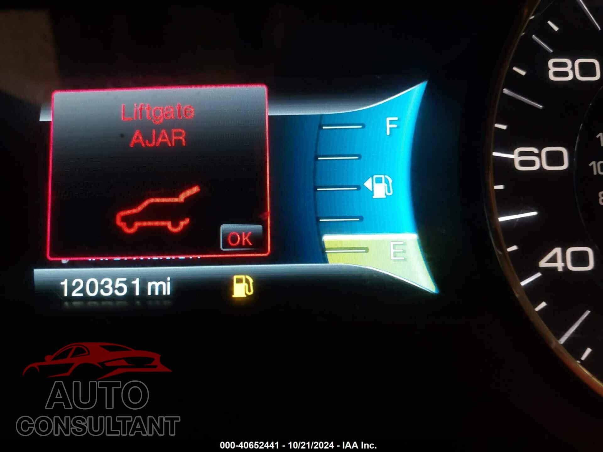 FORD EDGE 2011 - 2FMDK3KC5BBA23193