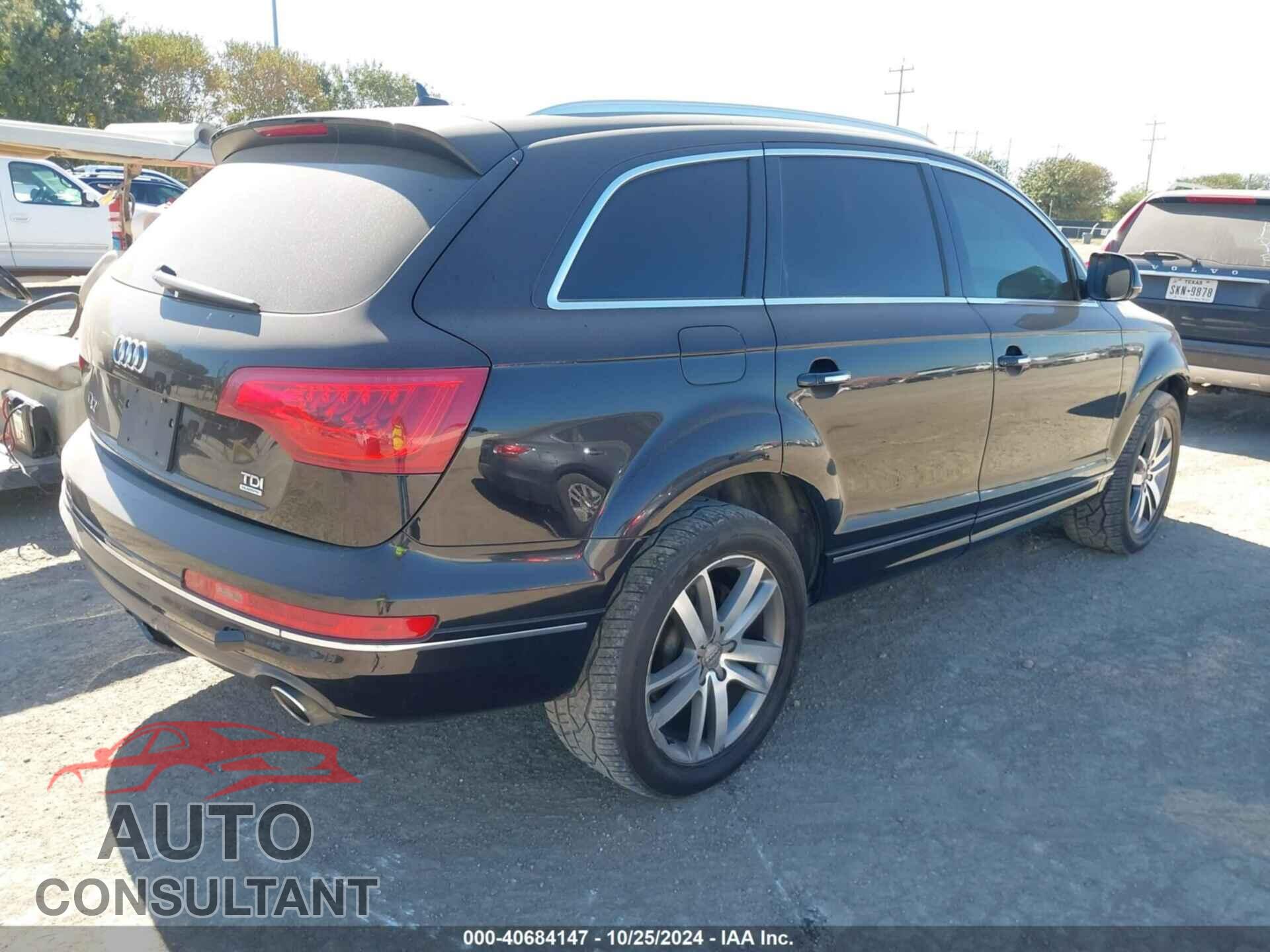 AUDI Q7 2012 - WA1VMBFE8CD002109