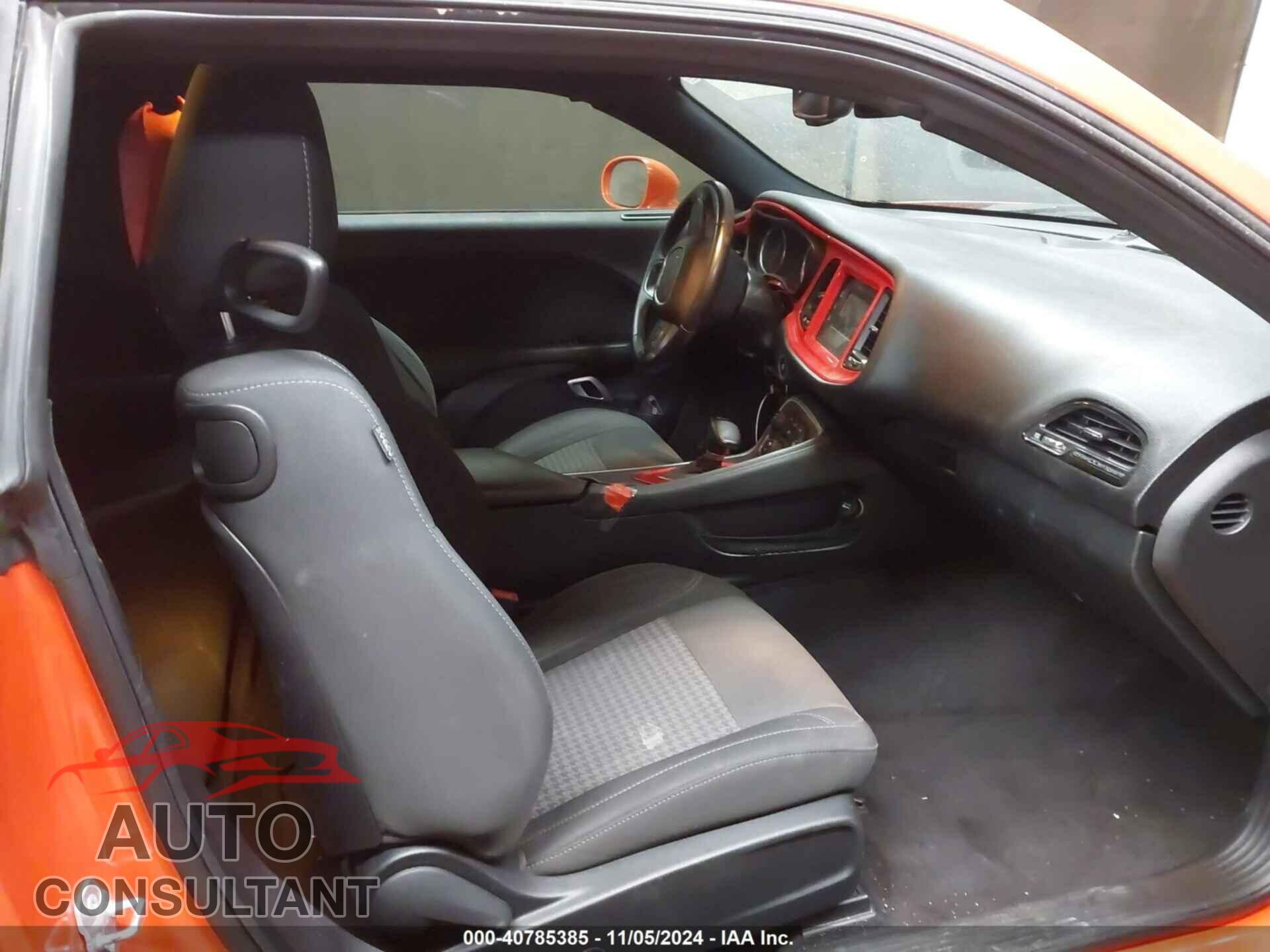 DODGE CHALLENGER 2016 - 2C3CDZAG8GH338709