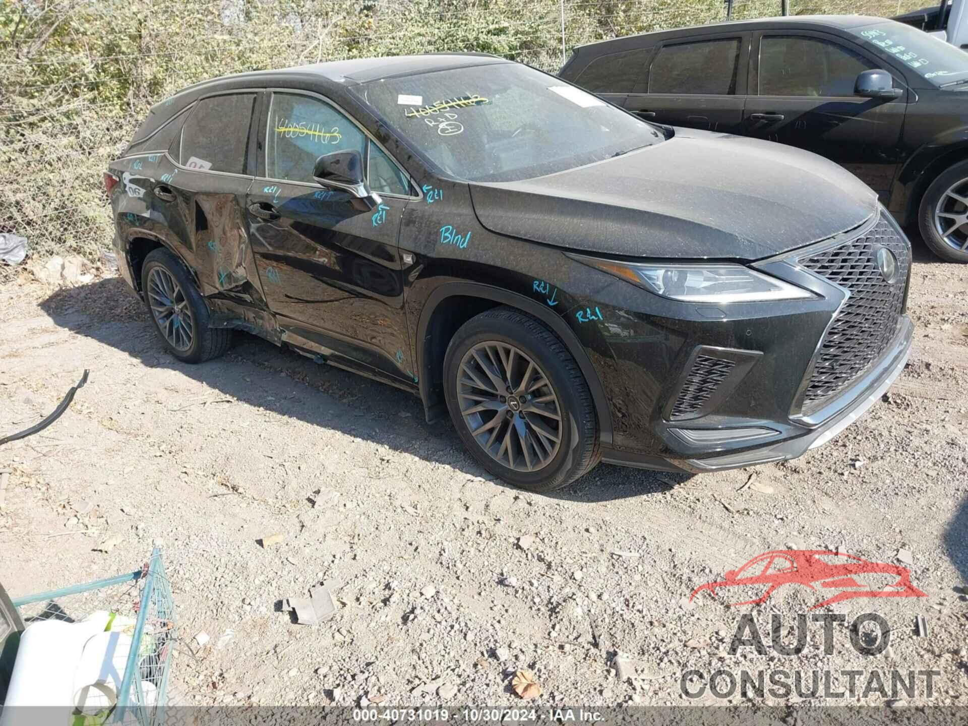 LEXUS RX 350 2020 - 2T2YZMDA4LC230133