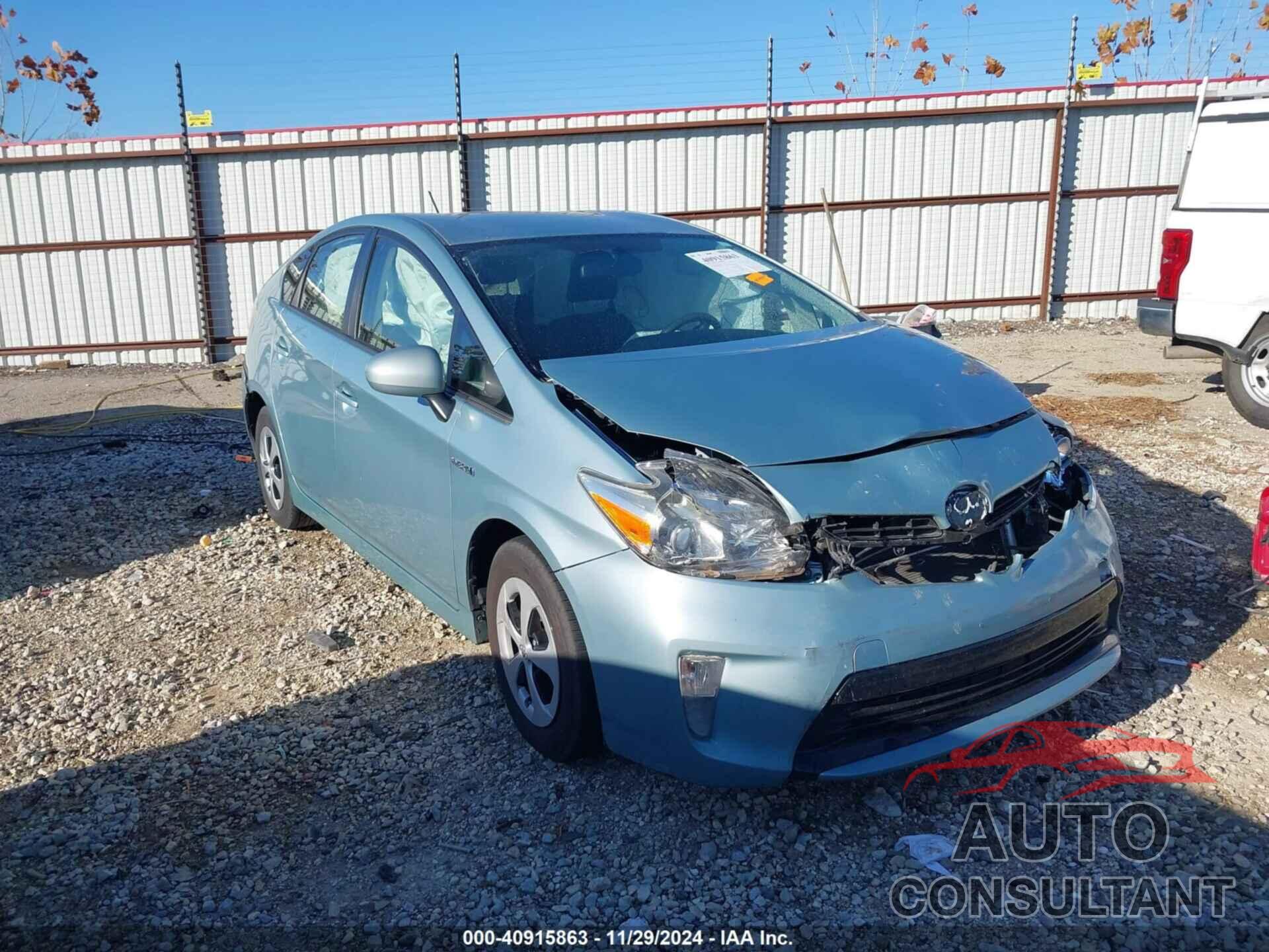 TOYOTA PRIUS 2015 - JTDKN3DUXF1929429