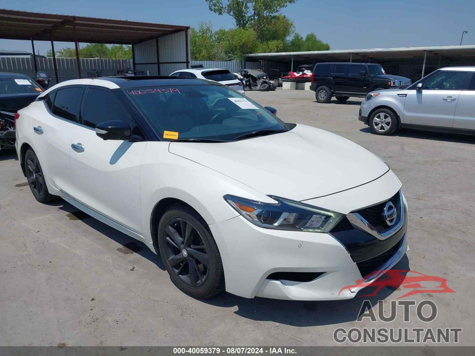 NISSAN MAXIMA 2018 - 1N4AA6AP6JC404524