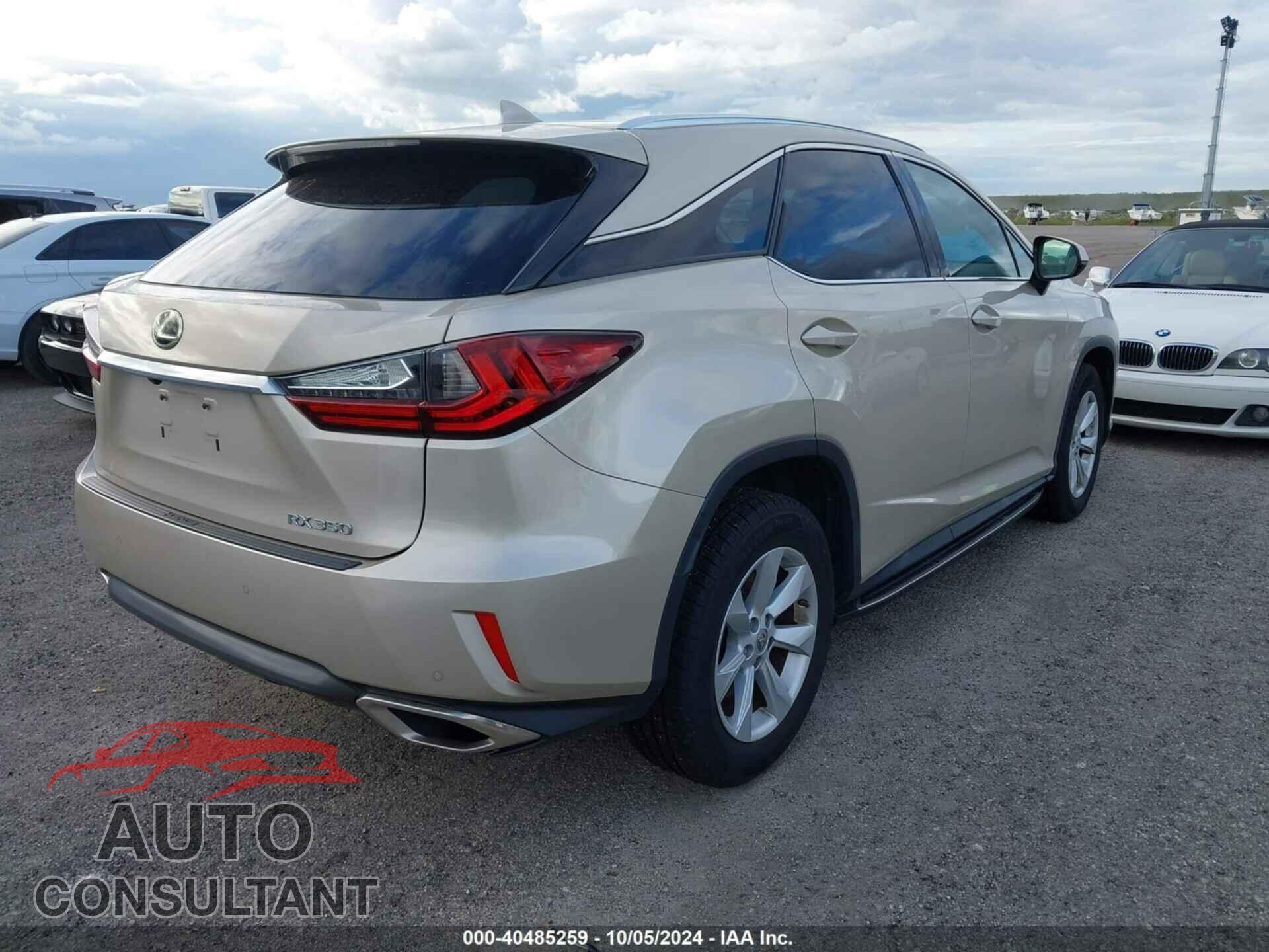 LEXUS RX 2017 - 2T2BZMCA7HC117923