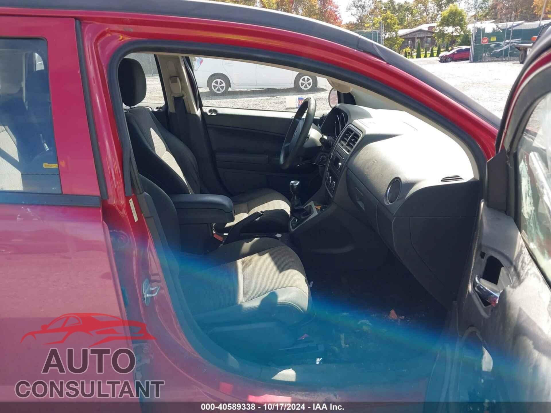 DODGE CALIBER 2012 - 1C3CDWBA3CD534279