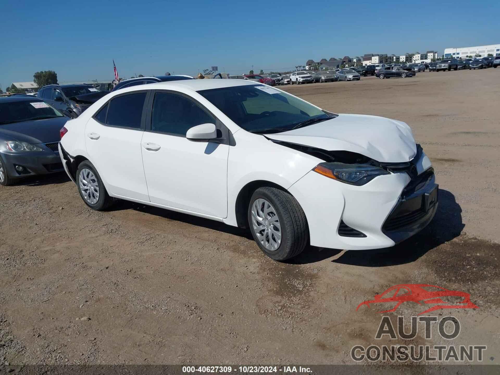 TOYOTA COROLLA 2019 - 5YFBURHE8KP933770