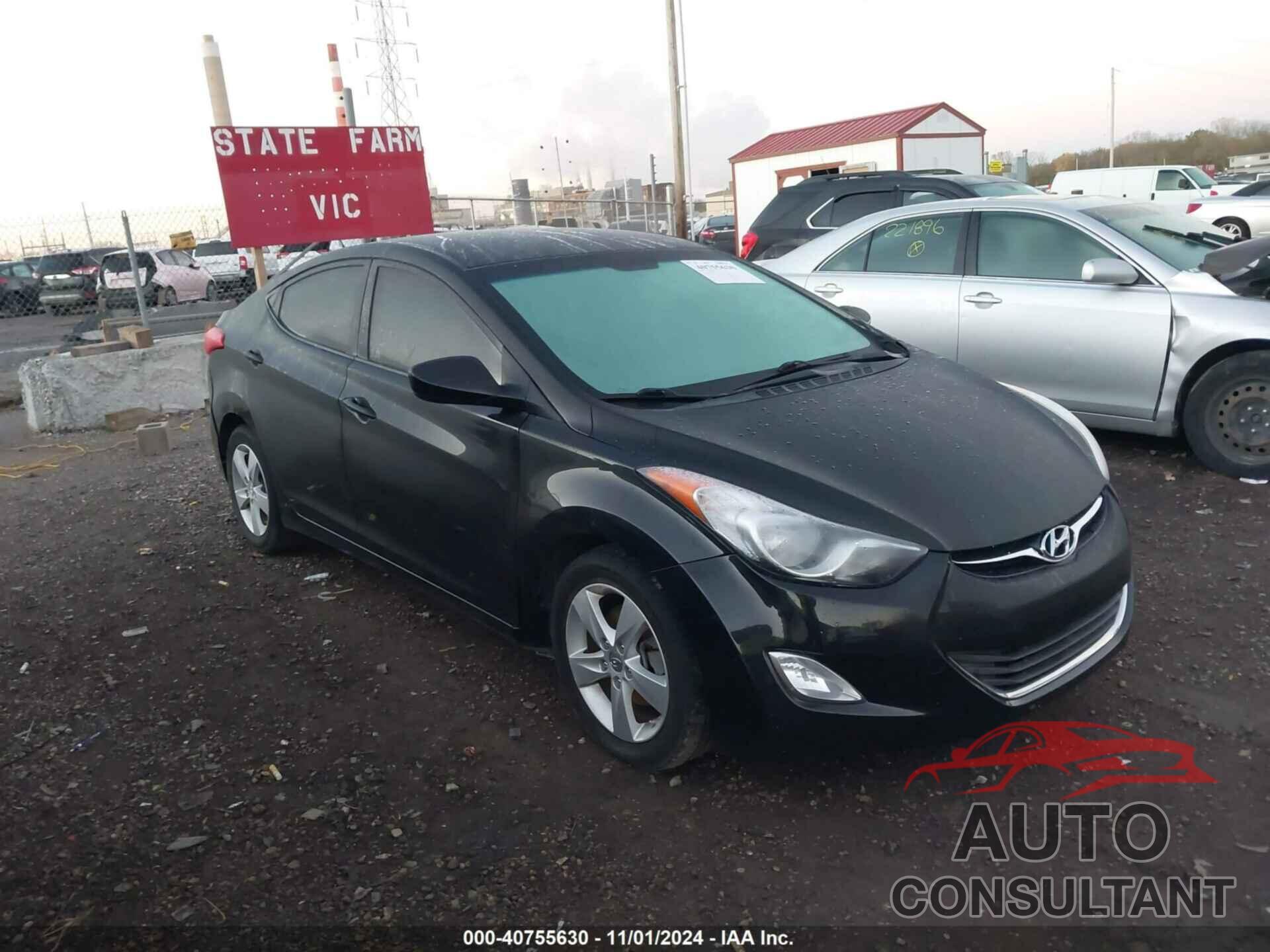 HYUNDAI ELANTRA 2013 - 5NPDH4AE5DH445743