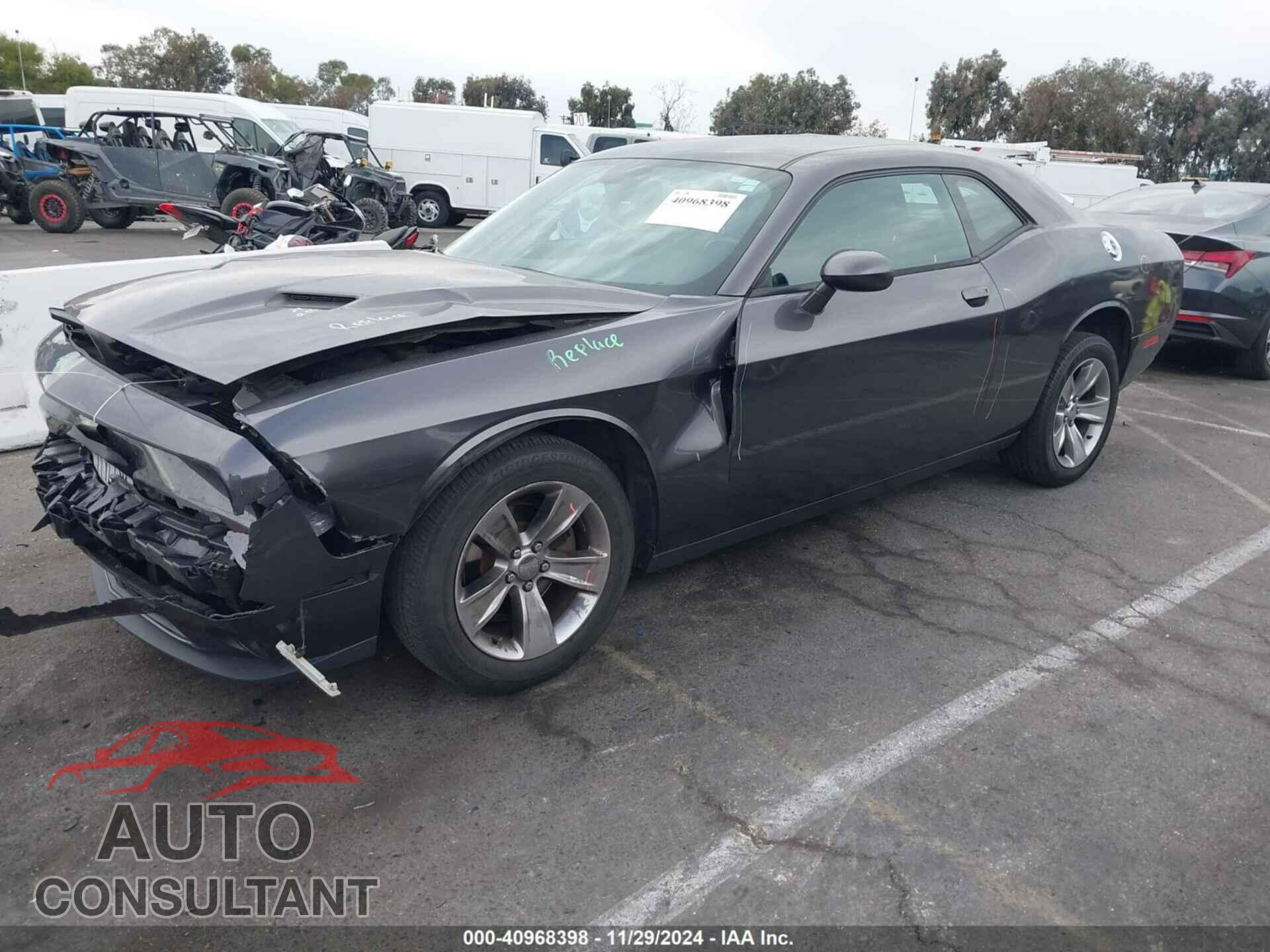 DODGE CHALLENGER 2016 - 2C3CDZAGXGH299492