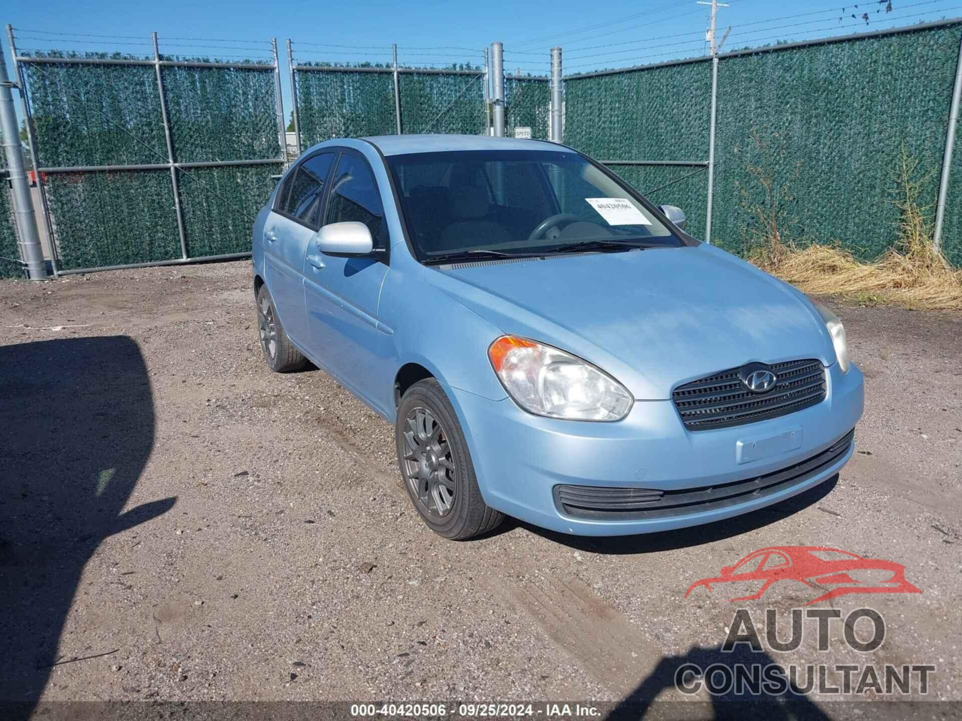 HYUNDAI ACCENT 2011 - KMHCN4AC4BU615642