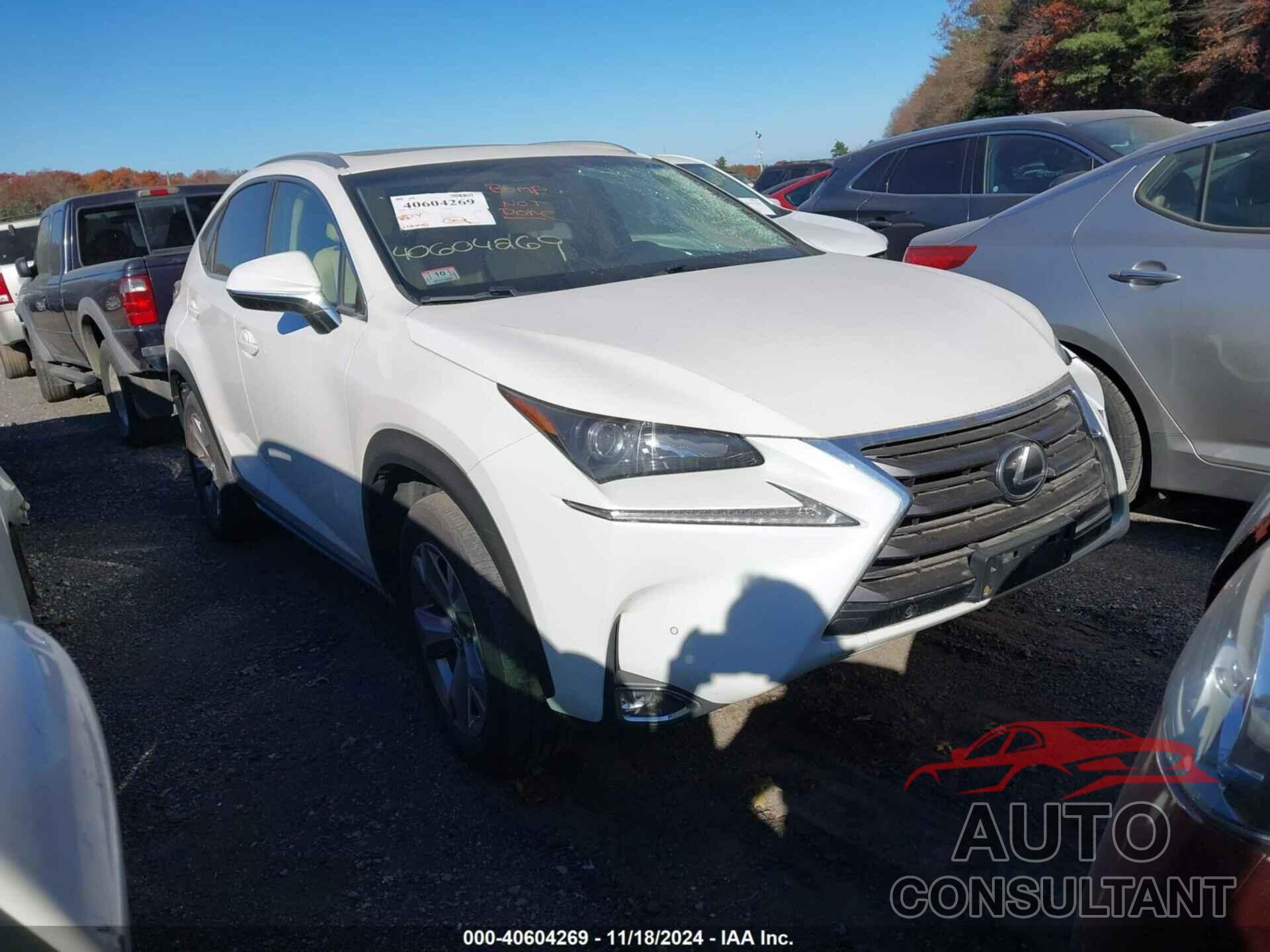 LEXUS NX 200T 2017 - JTJBARBZXH2100156