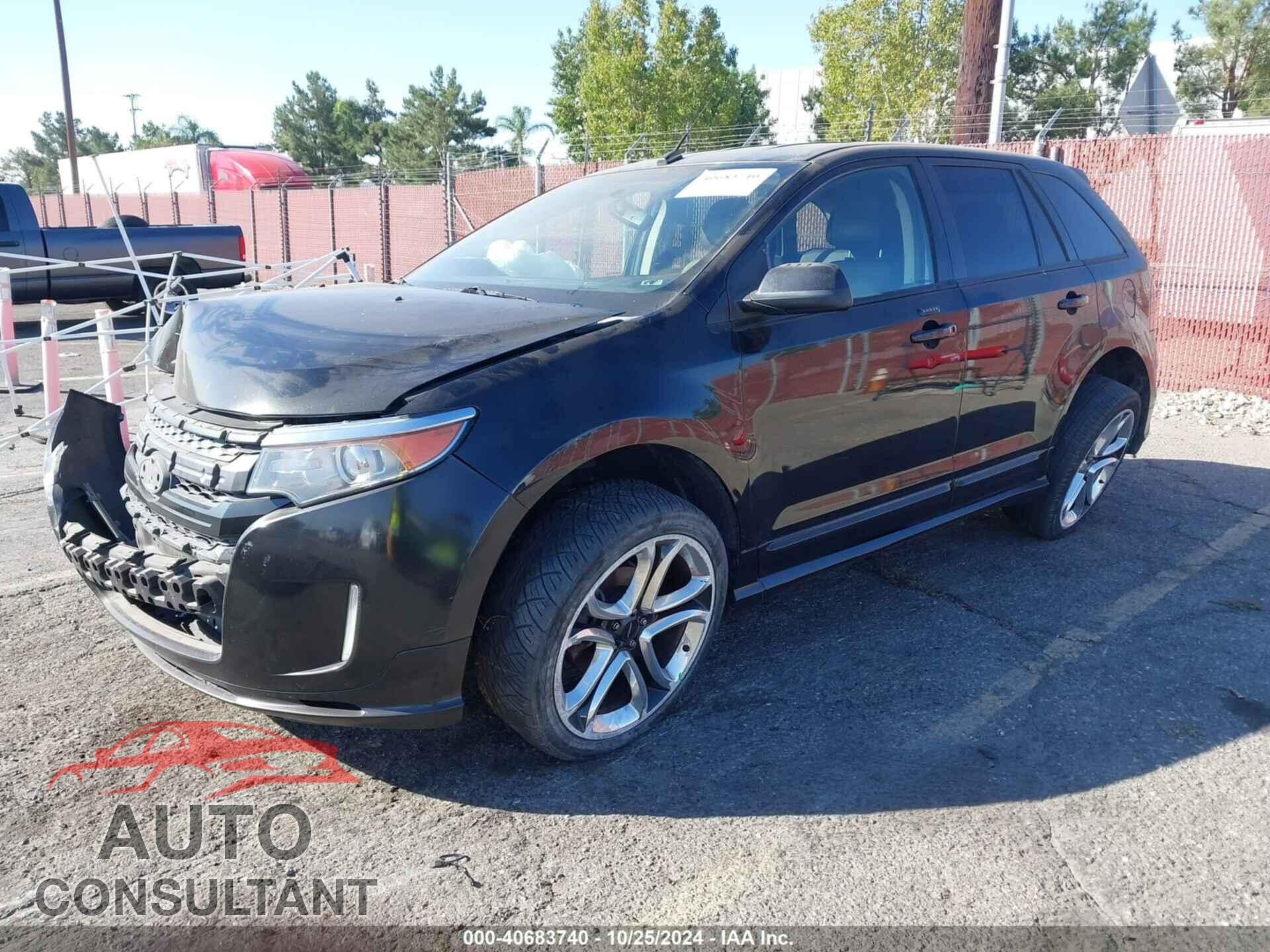 FORD EDGE 2013 - 2FMDK3AK1DBA77490