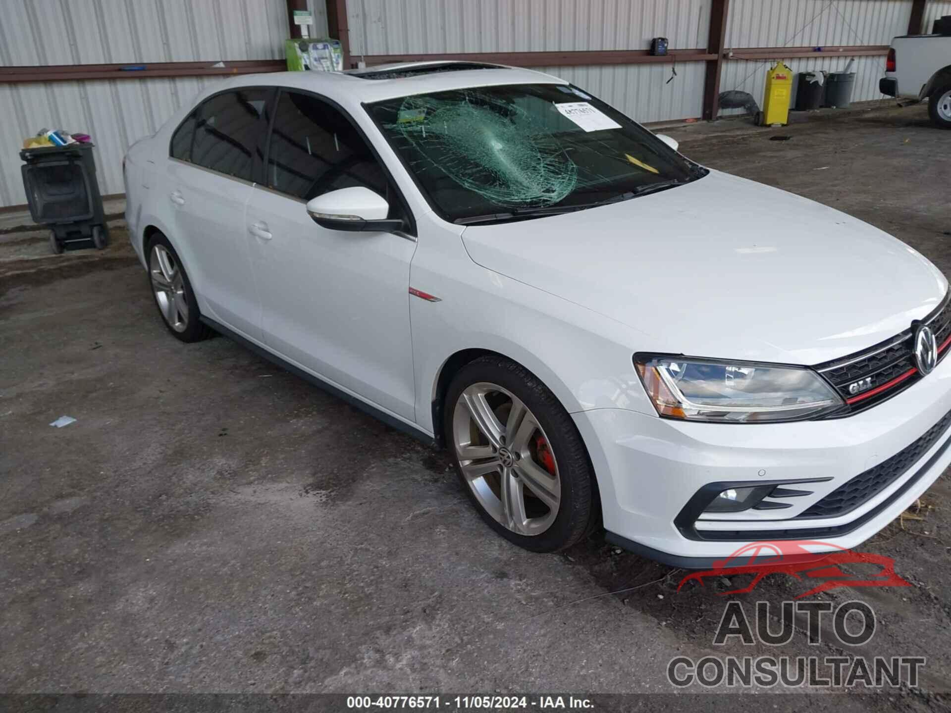 VOLKSWAGEN JETTA 2017 - 3VW4T7AJ9HM243241