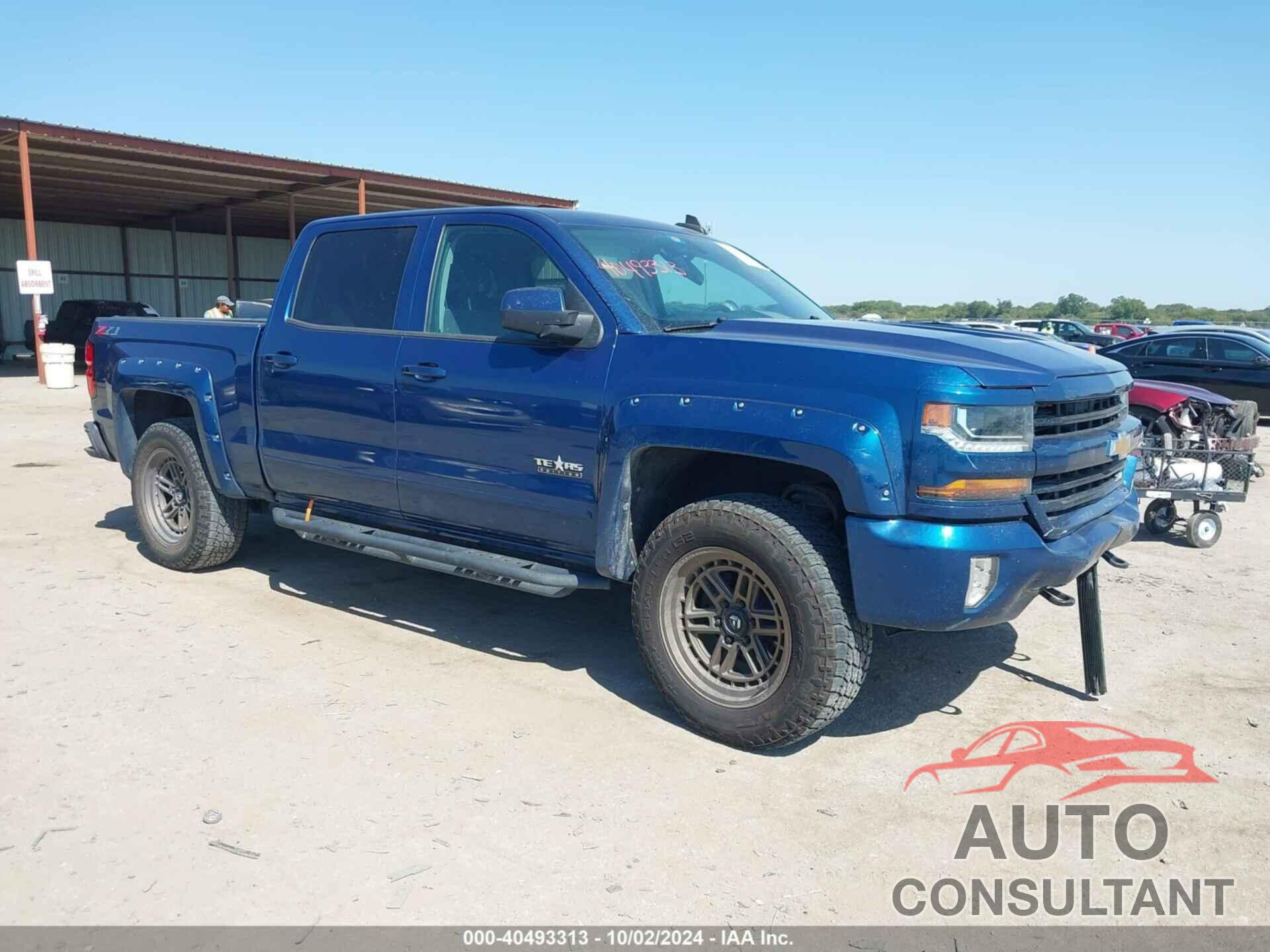 CHEVROLET SILVERADO 2018 - 3GCUKREC0JG548239