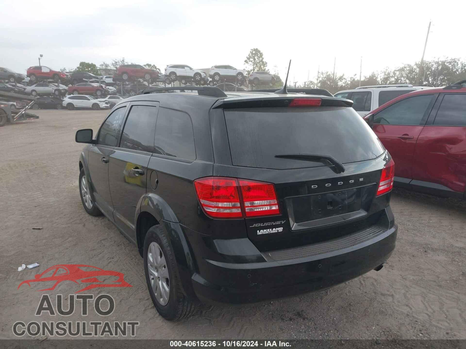 DODGE JOURNEY 2020 - 3C4PDCAB9LT277290