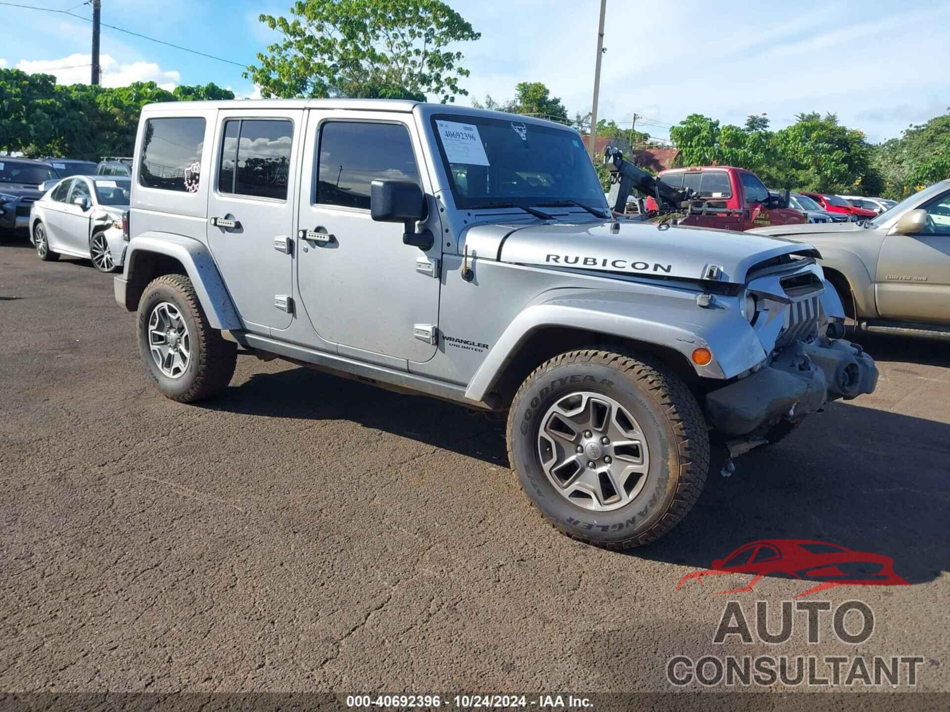 JEEP WRANGLER UNLIMITED 2014 - 1C4BJWFG1EL228995