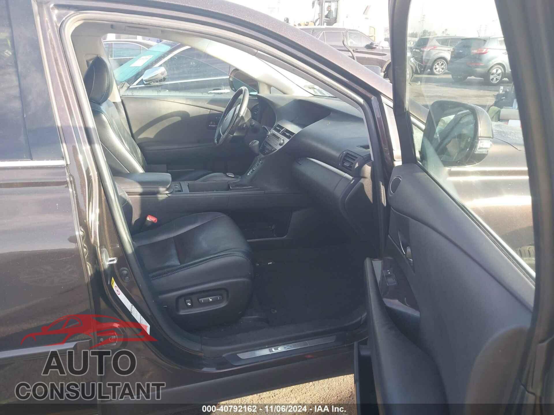 LEXUS RX 350 2013 - 2T2BK1BA3DC155308