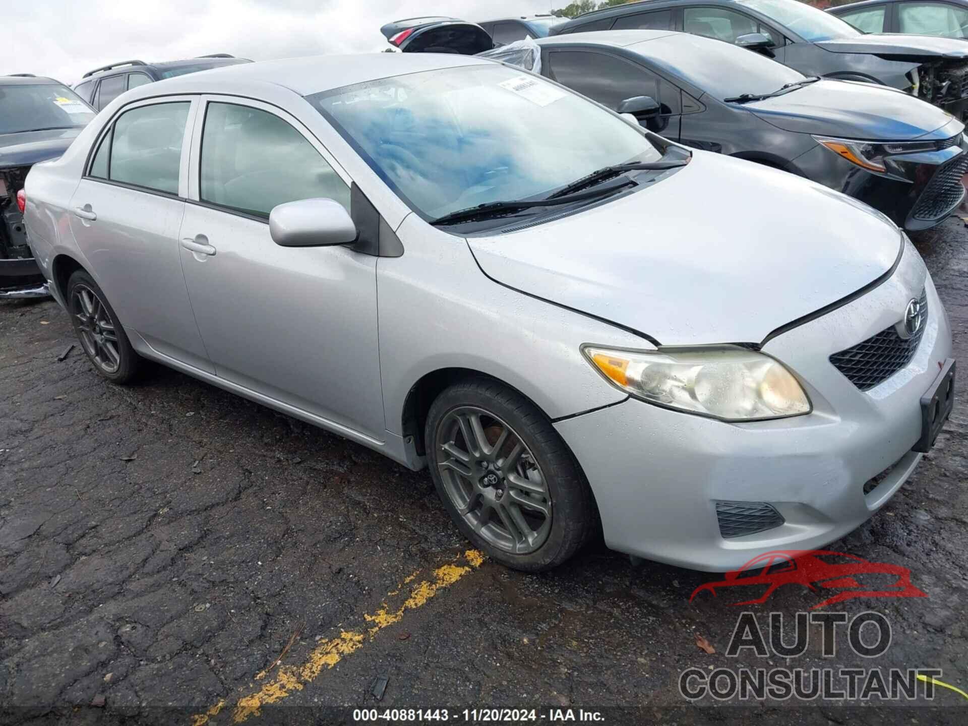 TOYOTA COROLLA 2010 - 1NXBU4EE2AZ216009