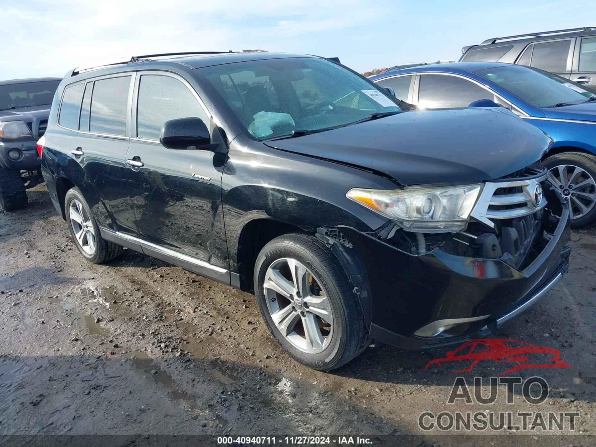 TOYOTA HIGHLANDER 2011 - 5TDDK3EH6BS058223