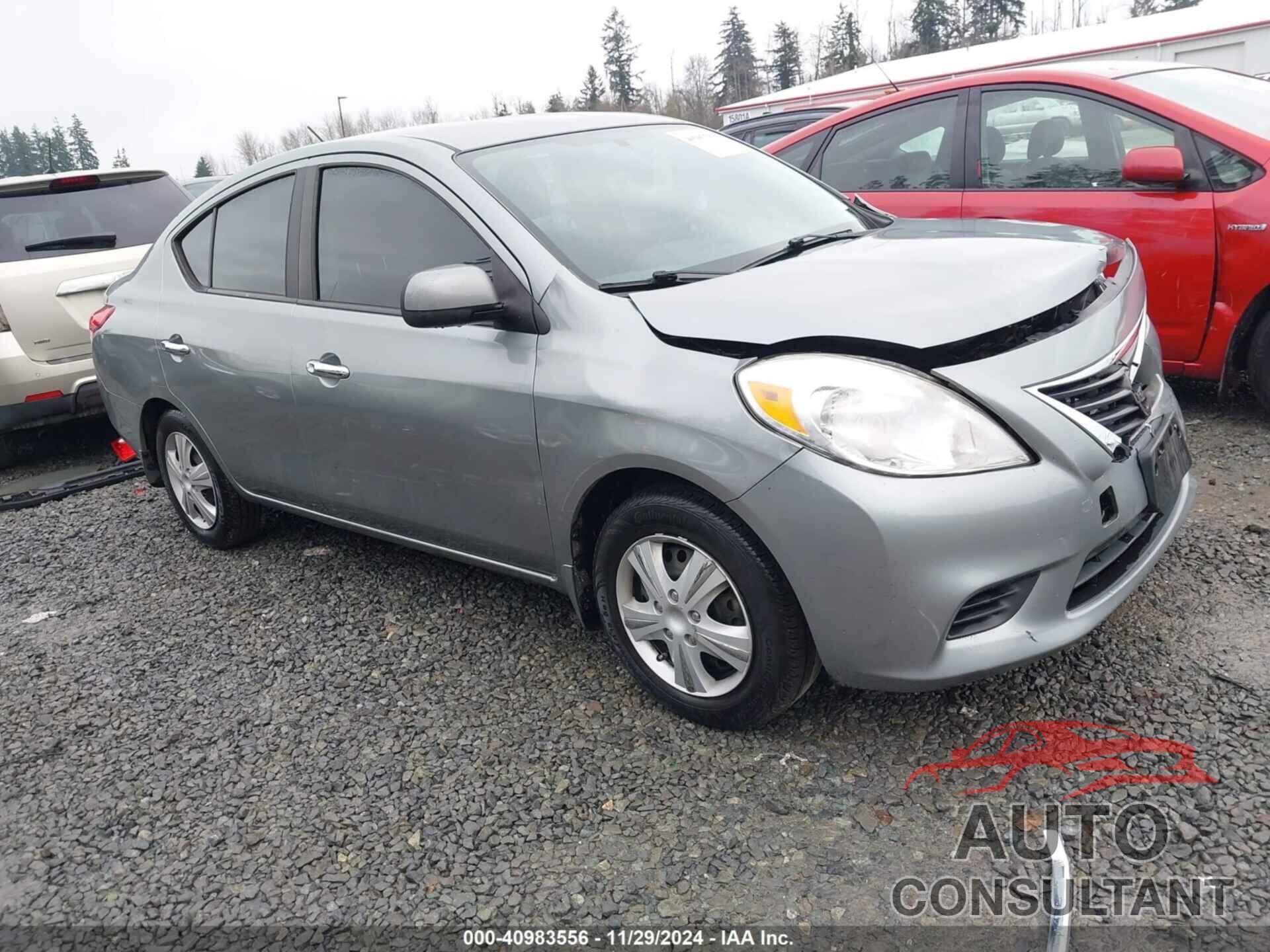 NISSAN VERSA 2012 - 3N1CN7AP0CL929764