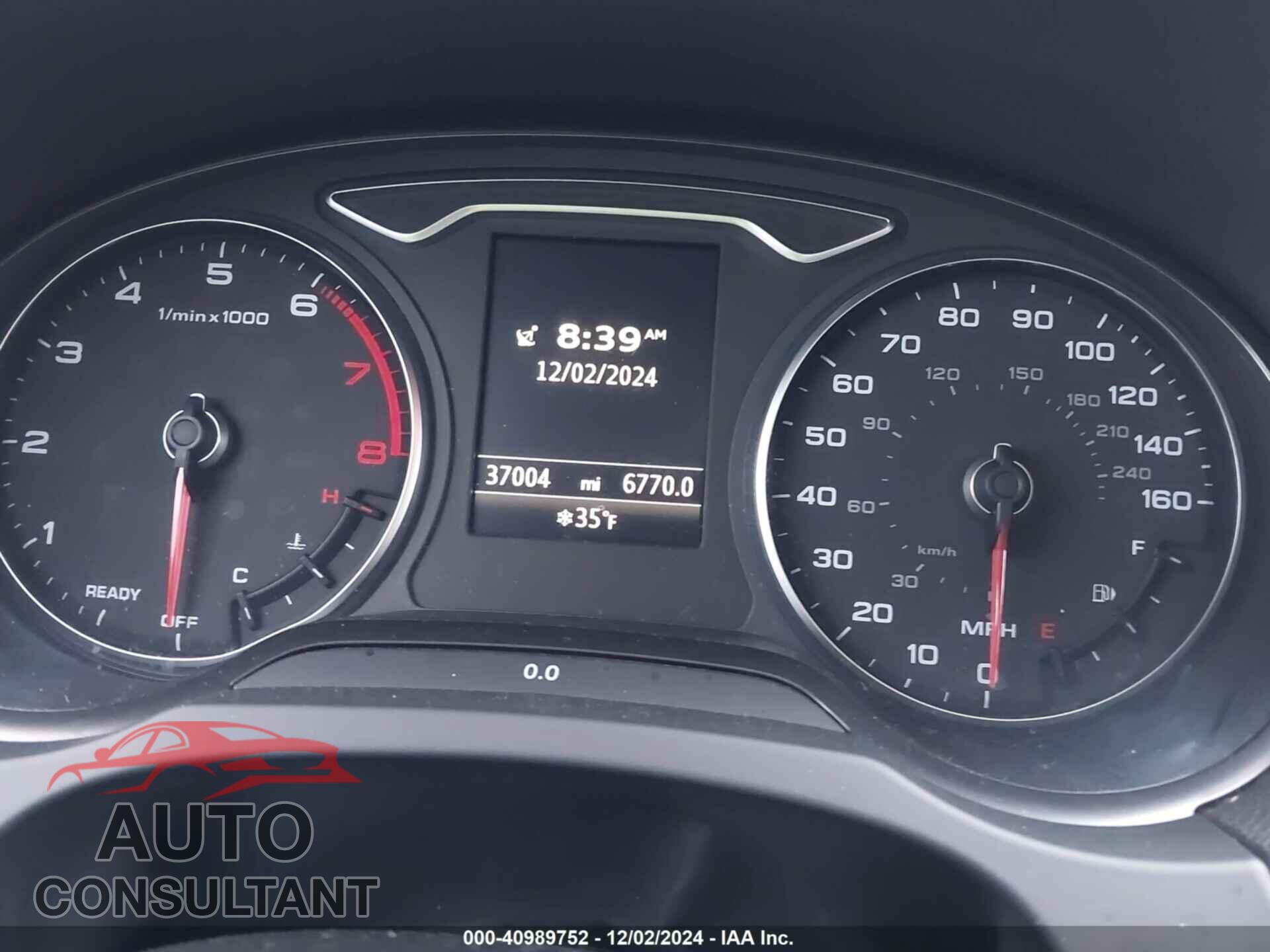 AUDI A3 2016 - WAUC7GFF5G1021845