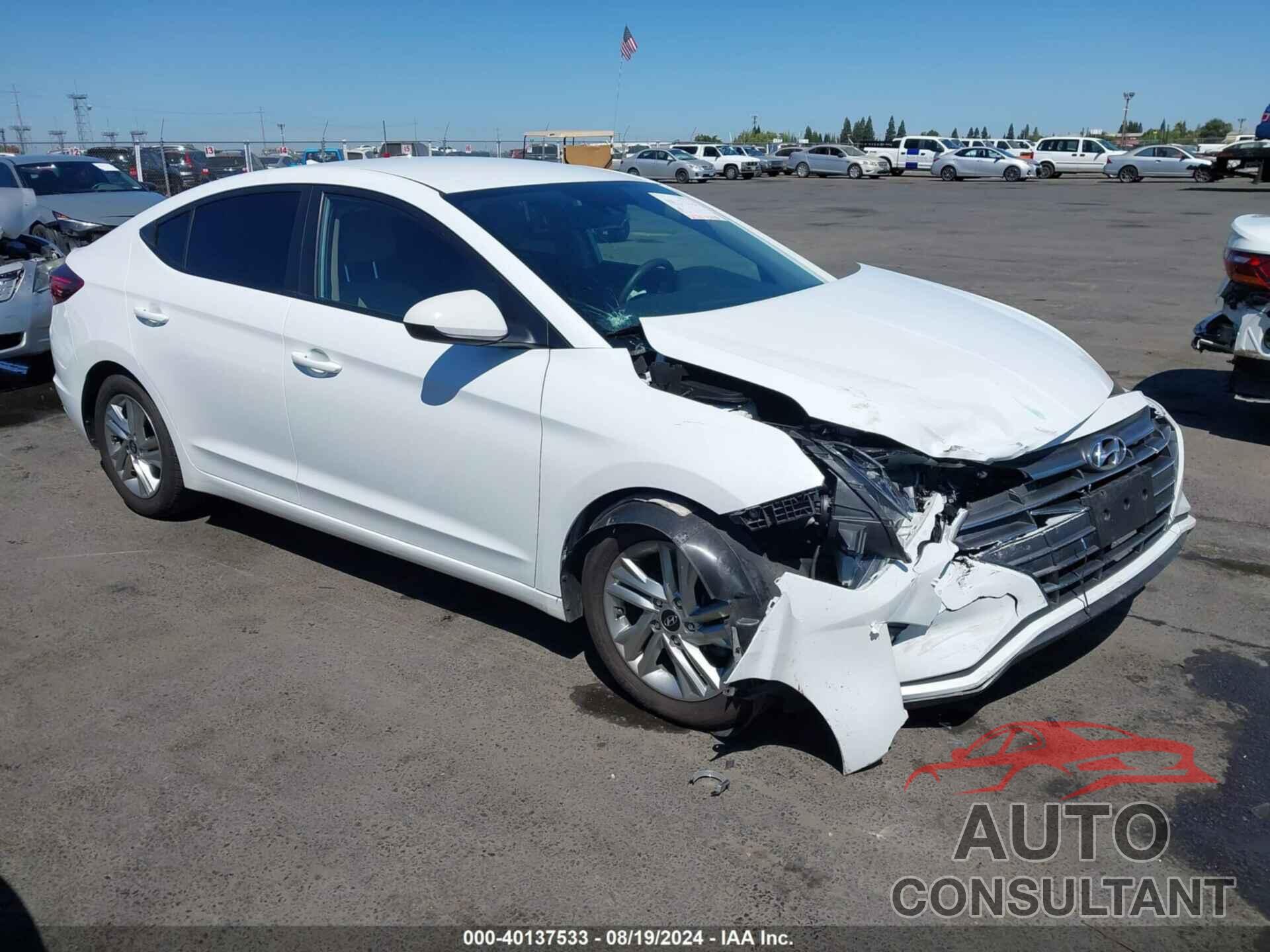 HYUNDAI ELANTRA 2020 - 5NPD84LF1LH609090