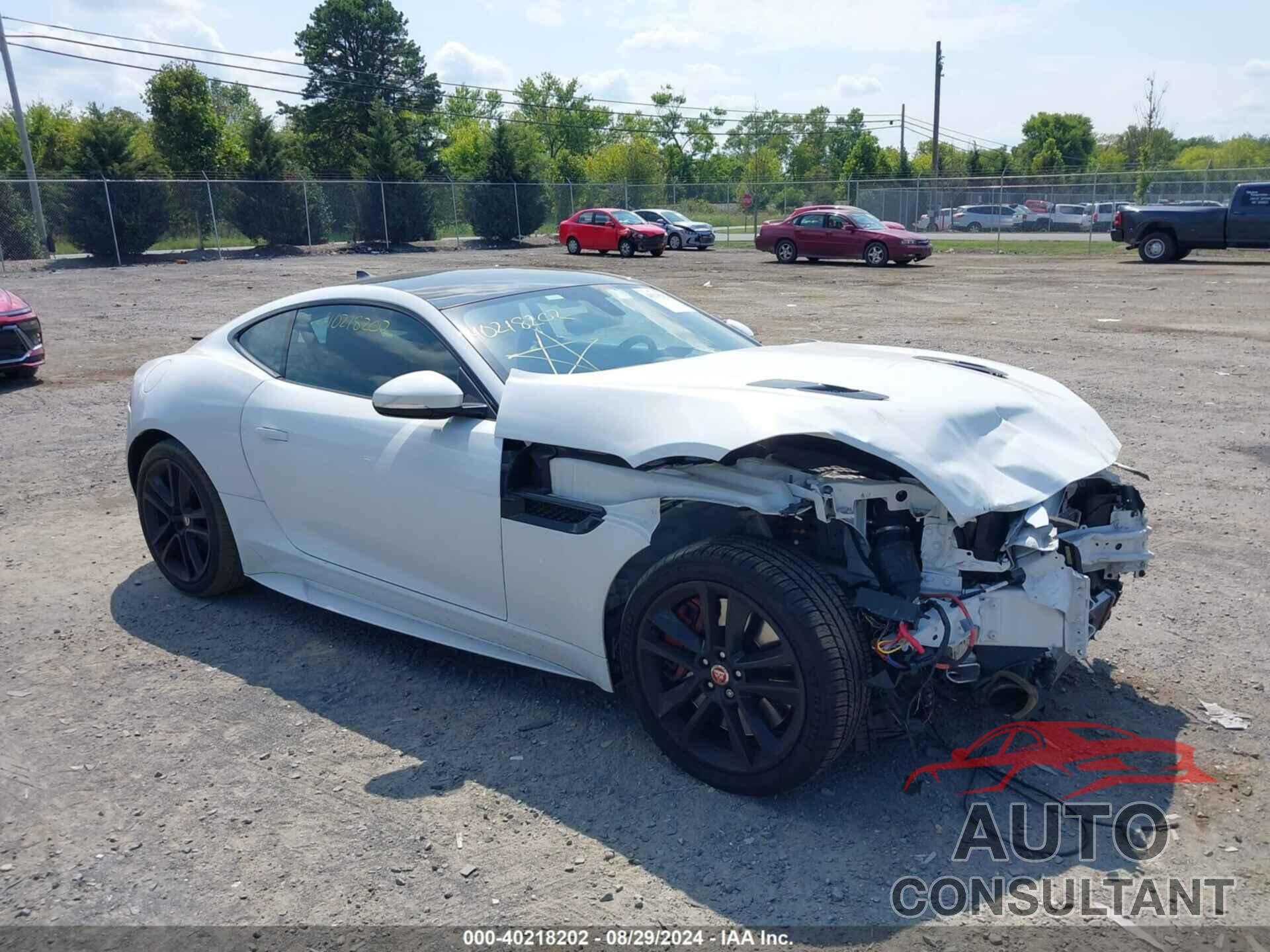 JAGUAR F-TYPE 2016 - SAJWJ6BV3G8K34651