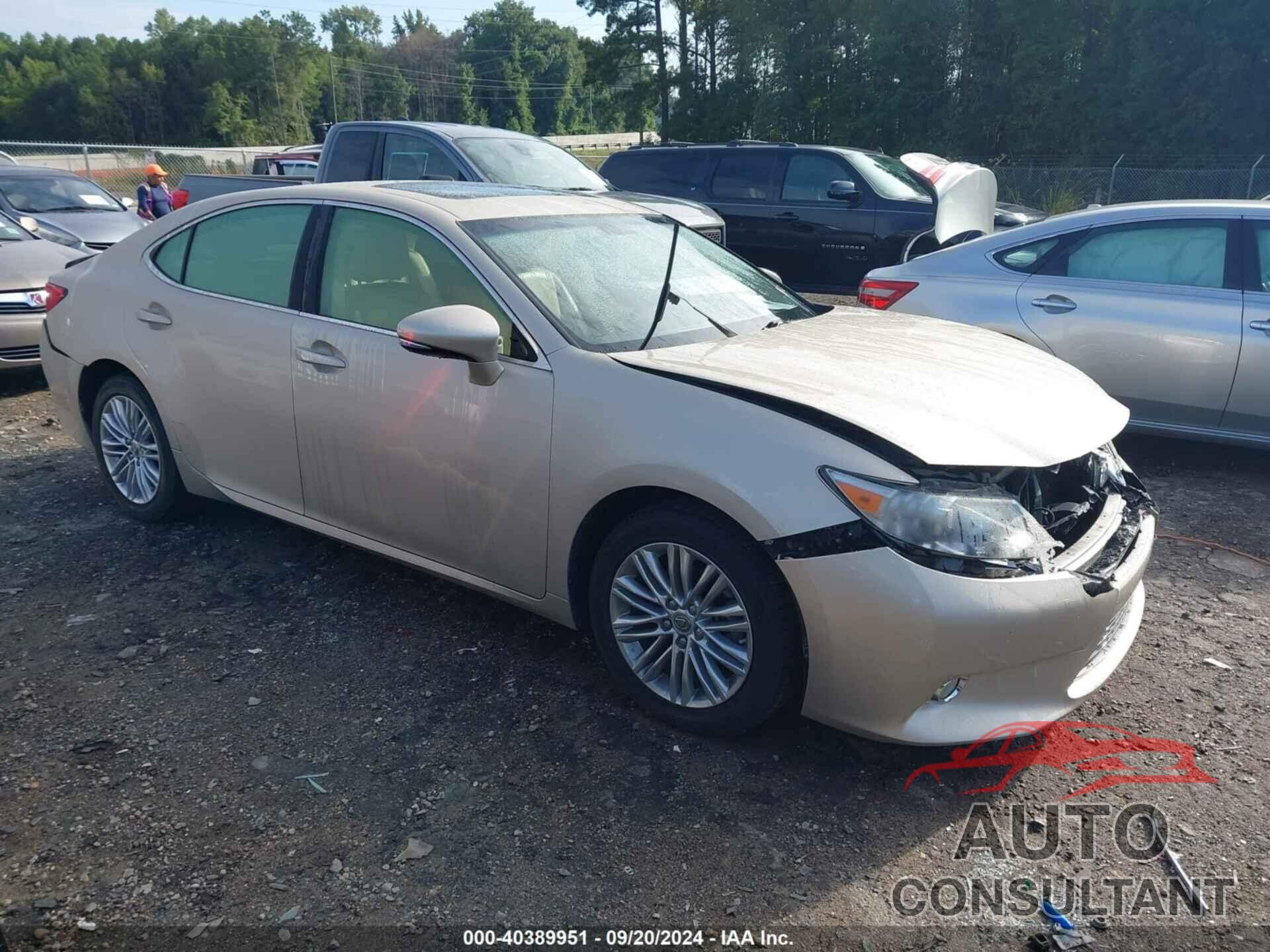 LEXUS ES 350 2013 - JTHBK1GG2D2010453