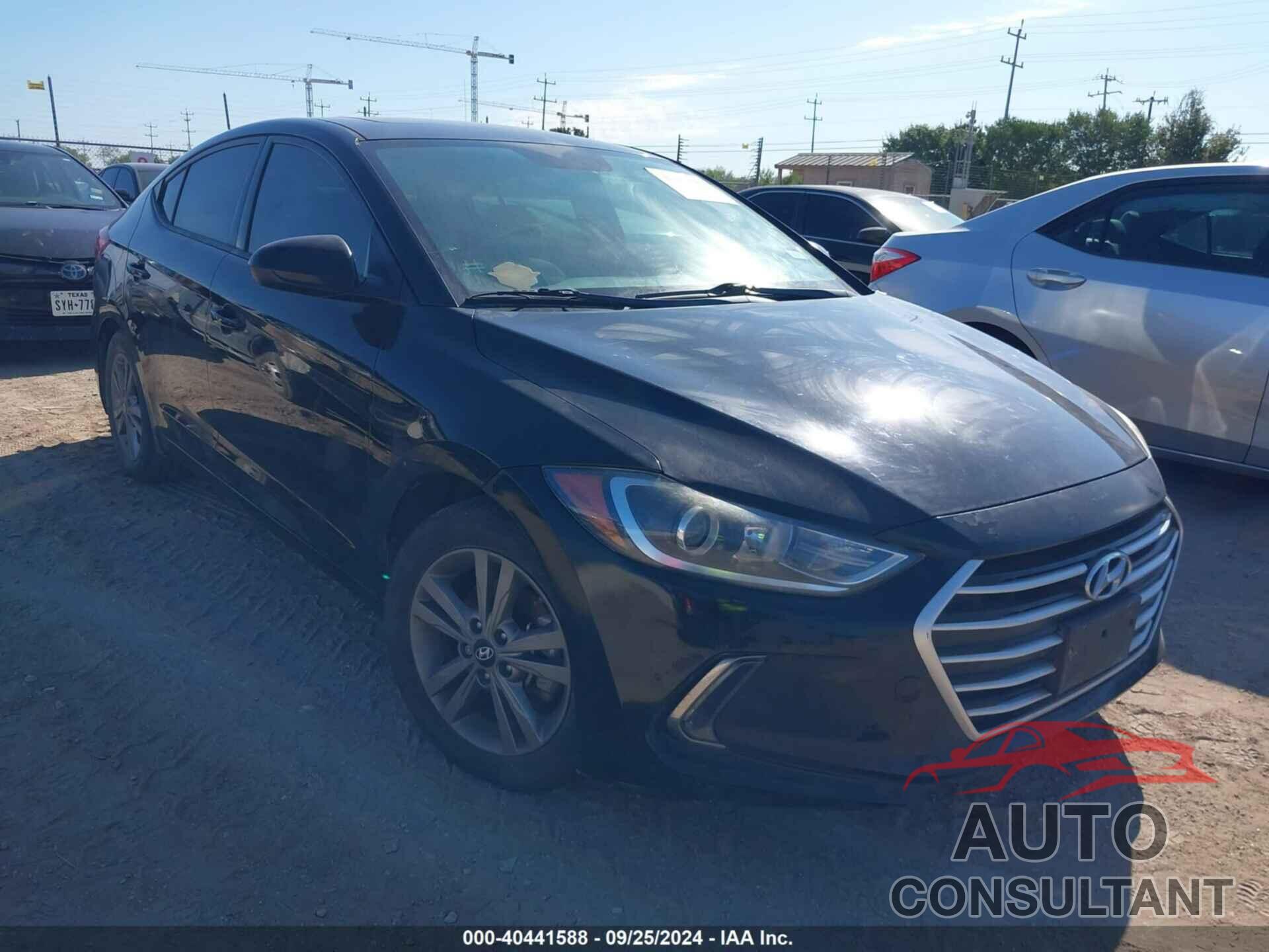 HYUNDAI ELANTRA 2017 - 5NPD84LF0HH170200