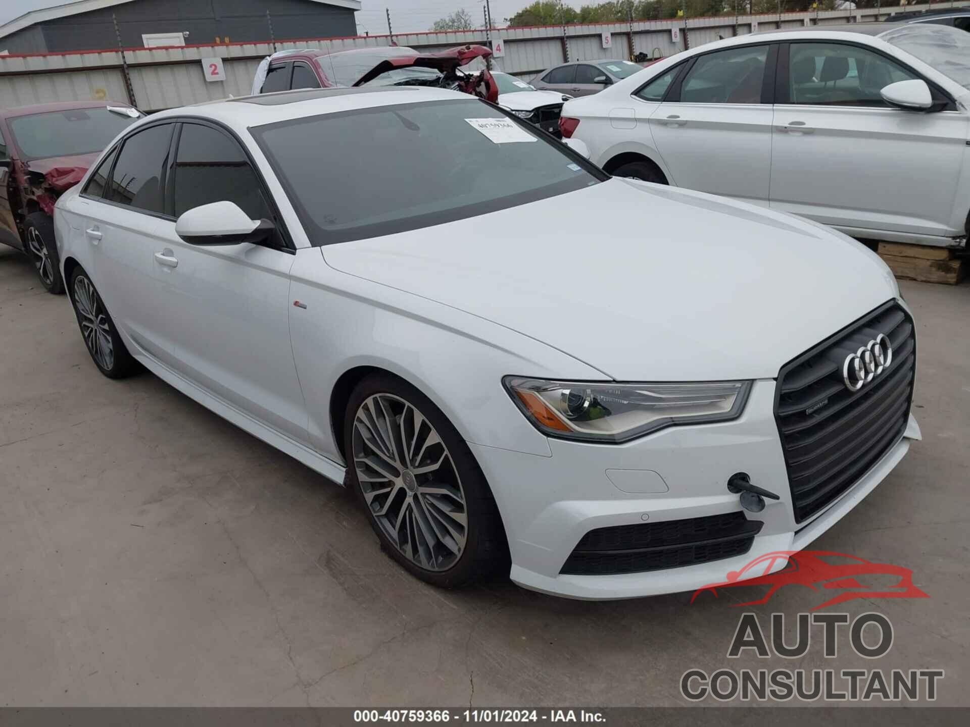 AUDI A6 2017 - WAUG8AFC5HN040794