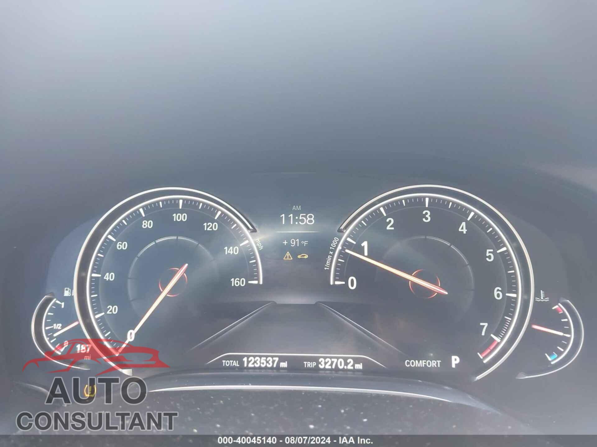 BMW 750I 2016 - WBA7F2C55GG417502