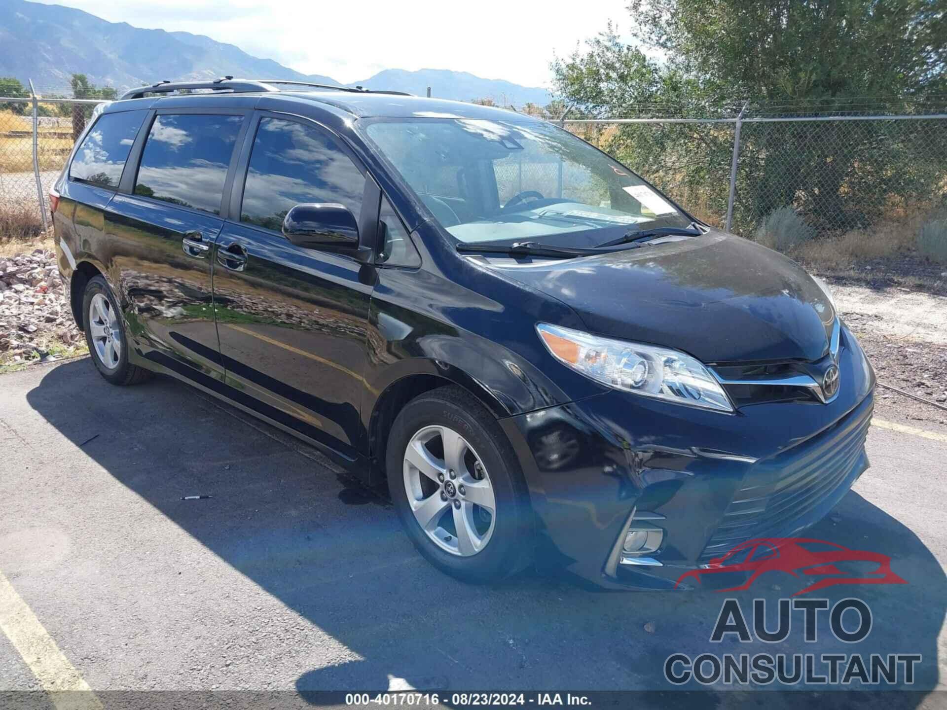 TOYOTA SIENNA 2019 - 5TDKZ3DC3KS003365