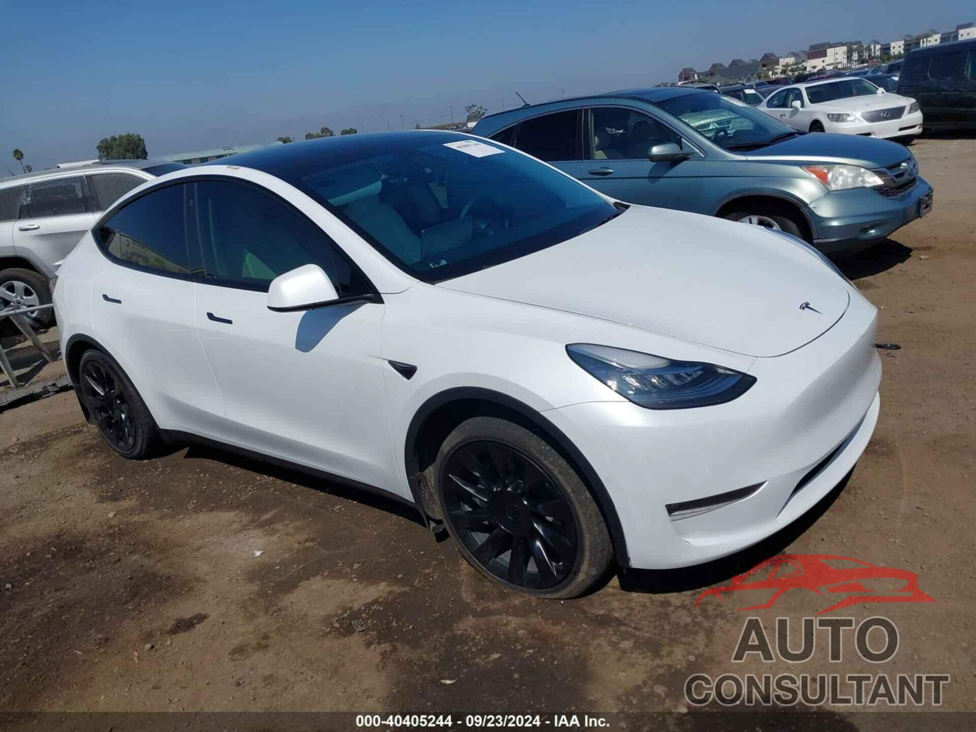 TESLA MODEL Y 2021 - 5YJYGAEE4MF215705