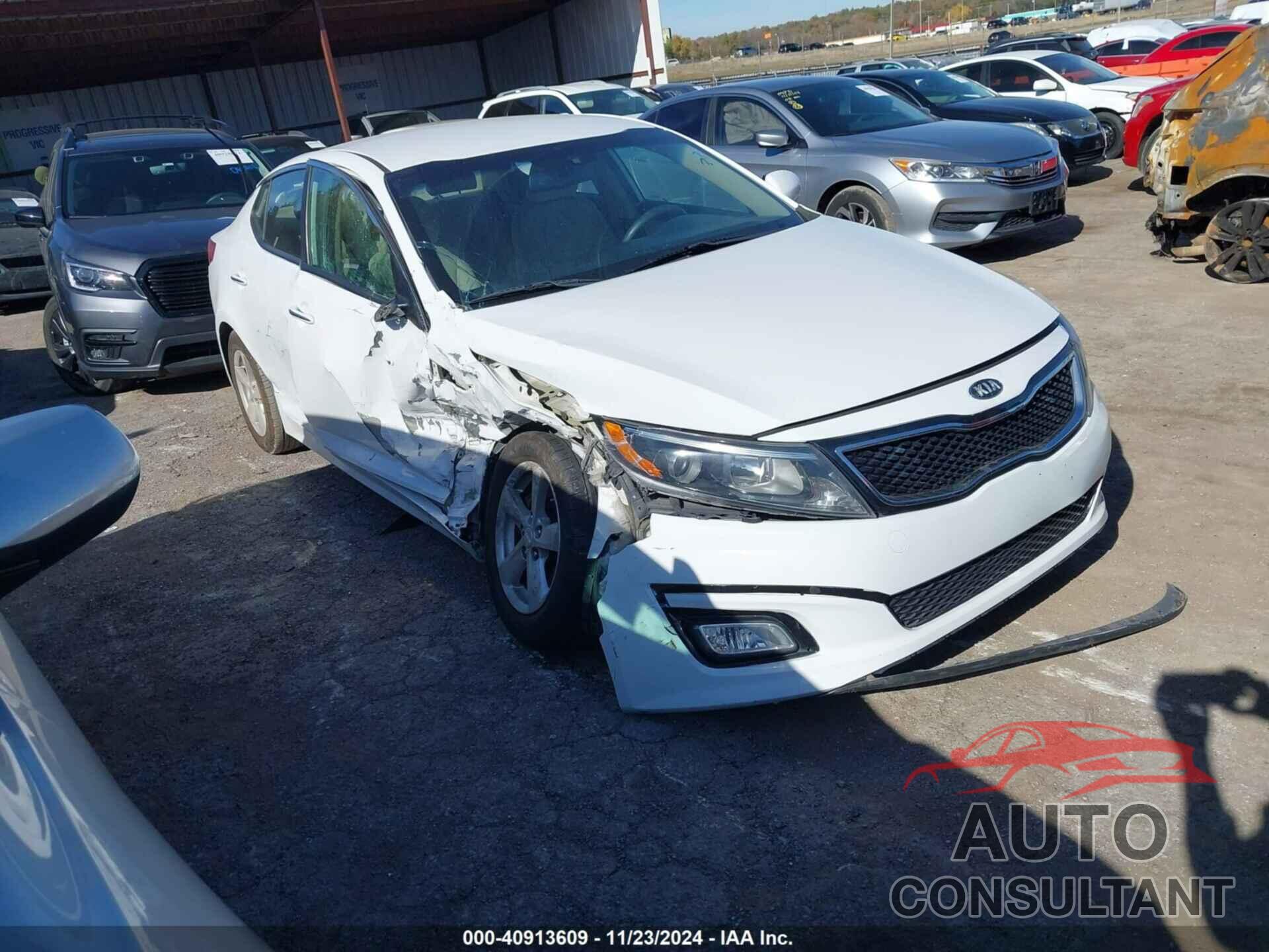 KIA OPTIMA 2015 - KNAGM4A7XF5583885