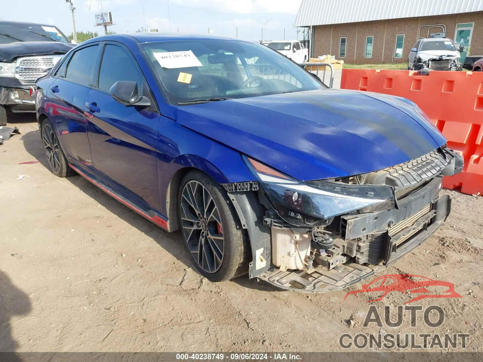 HYUNDAI ELANTRA N 2022 - KMHLW4AK0NU003074