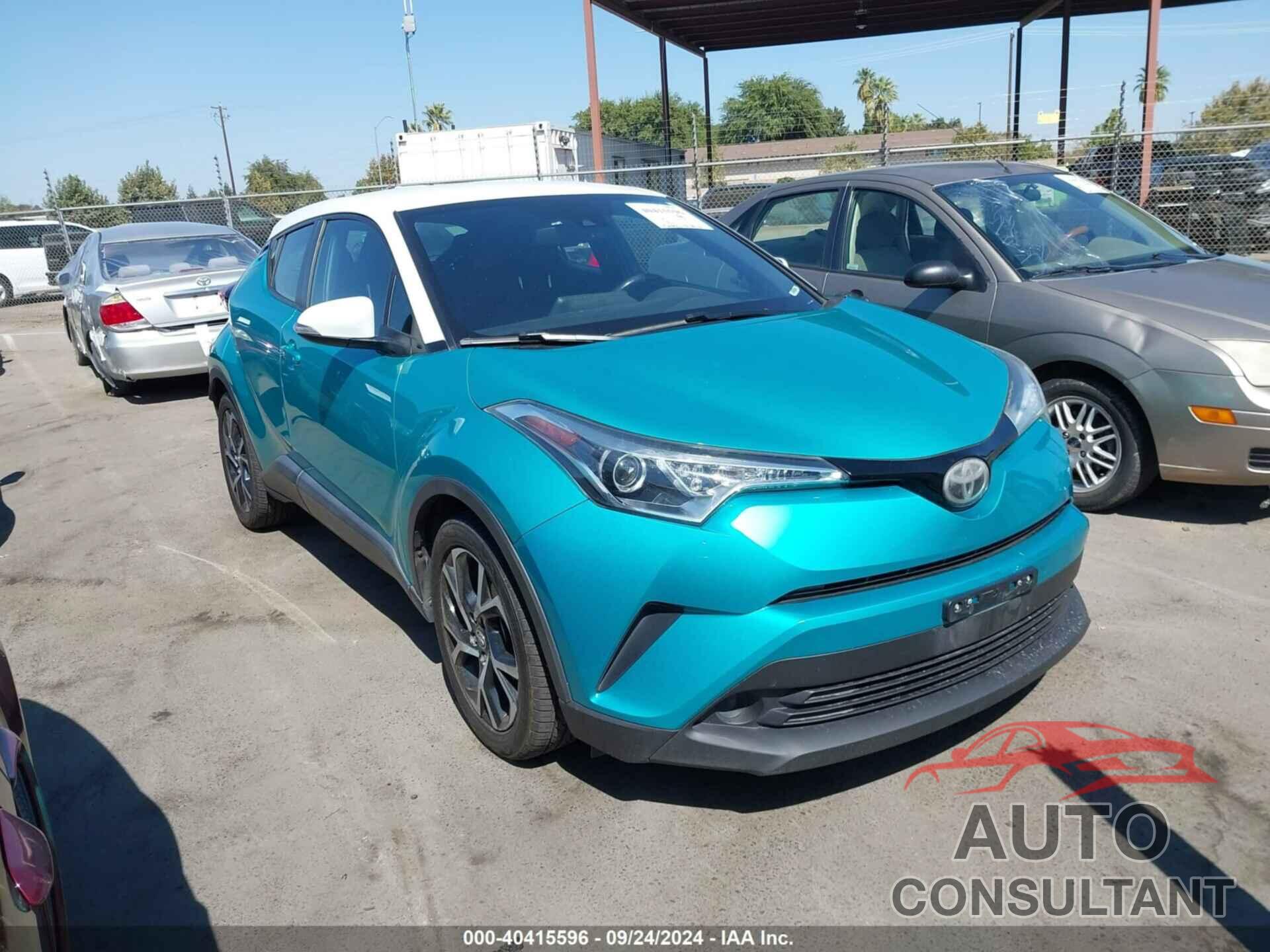 TOYOTA C-HR 2018 - NMTKHMBX2JR032741