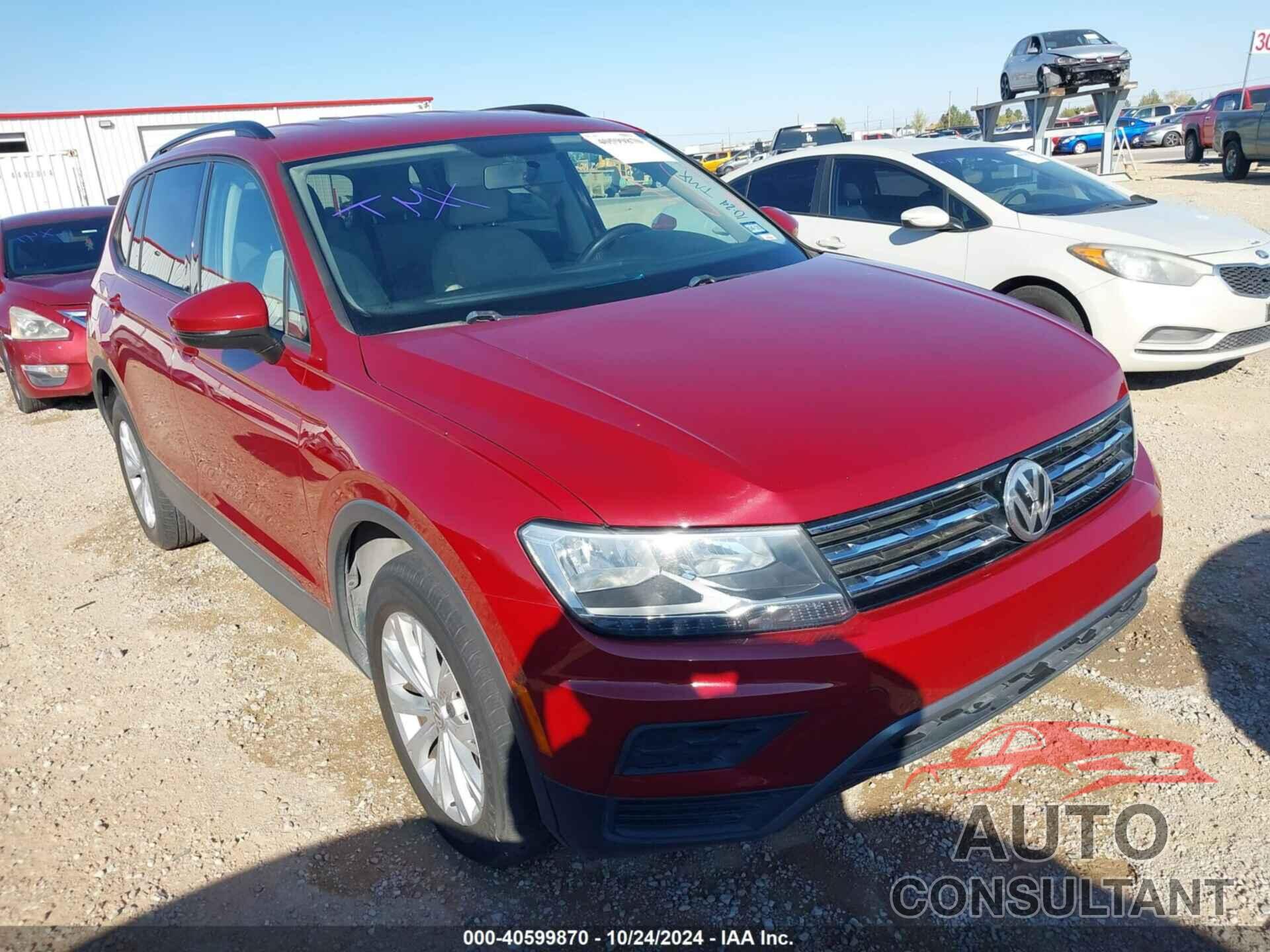 VOLKSWAGEN TIGUAN 2019 - 3VV1B7AX2KM184801