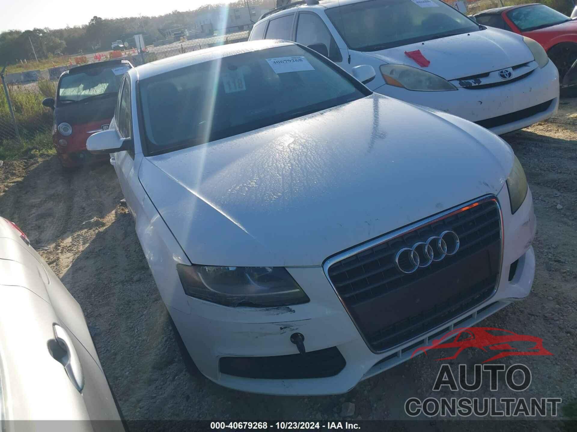 AUDI A4 2012 - WAUAFAFL2CA118900
