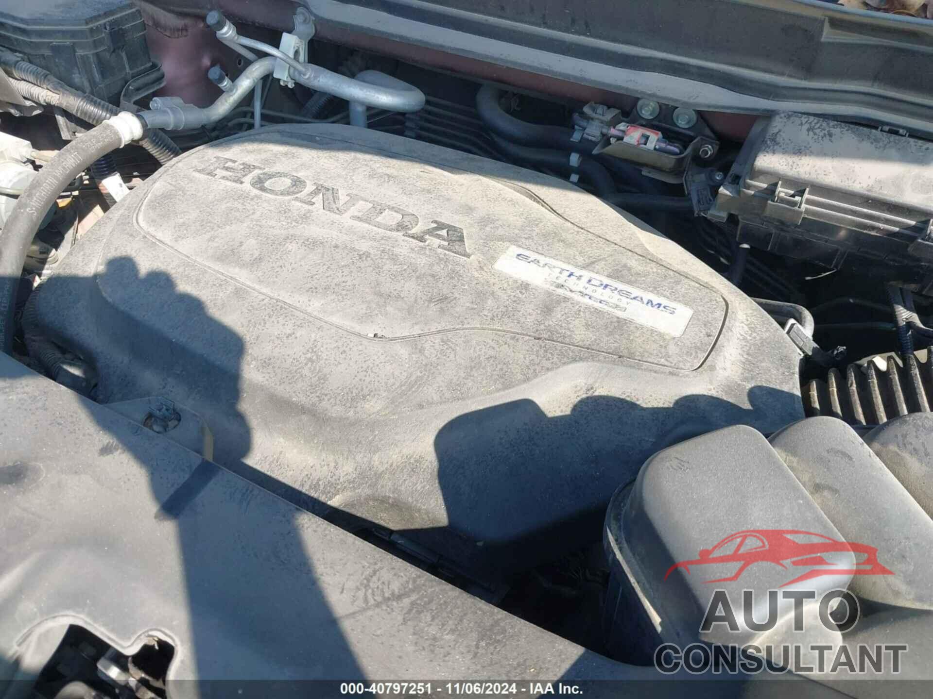 HONDA PILOT 2019 - 5FNYF5H62KB009696