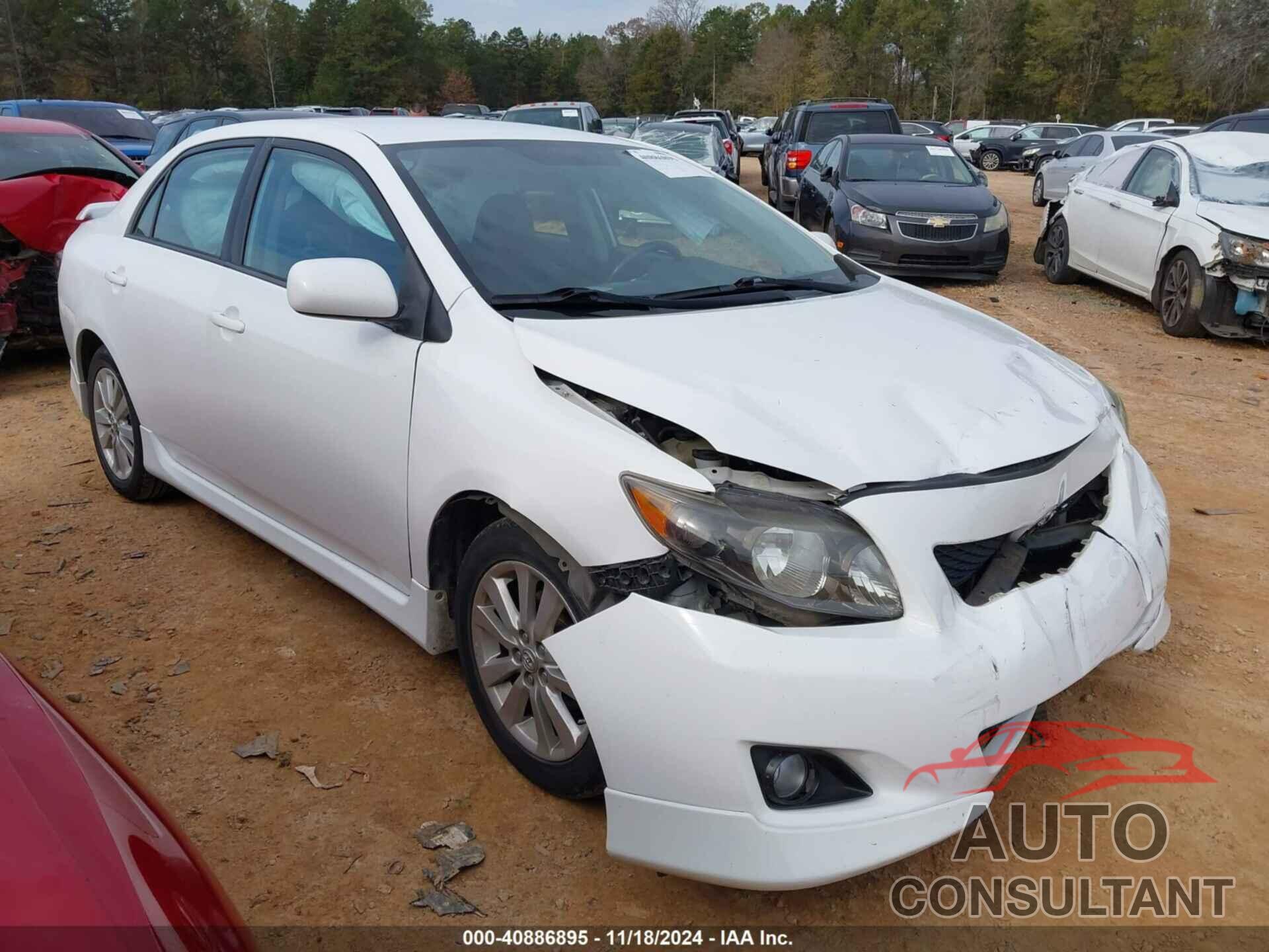 TOYOTA COROLLA 2010 - 1NXBU4EEXAZ234659