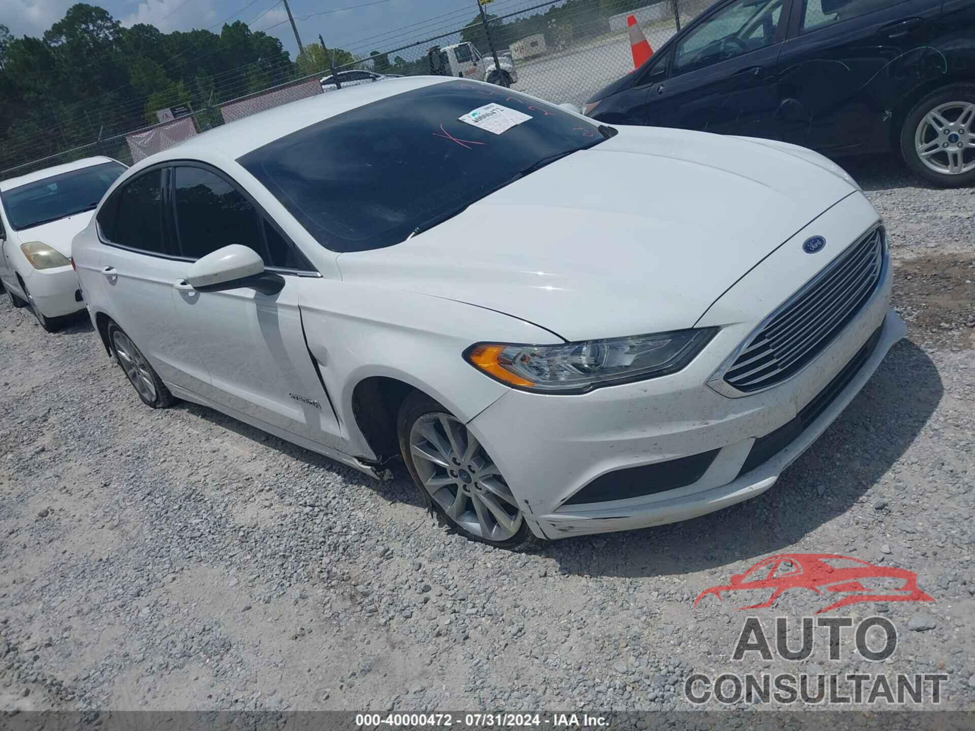 FORD FUSION HYBRID 2017 - 3FA6P0LU6HR287107