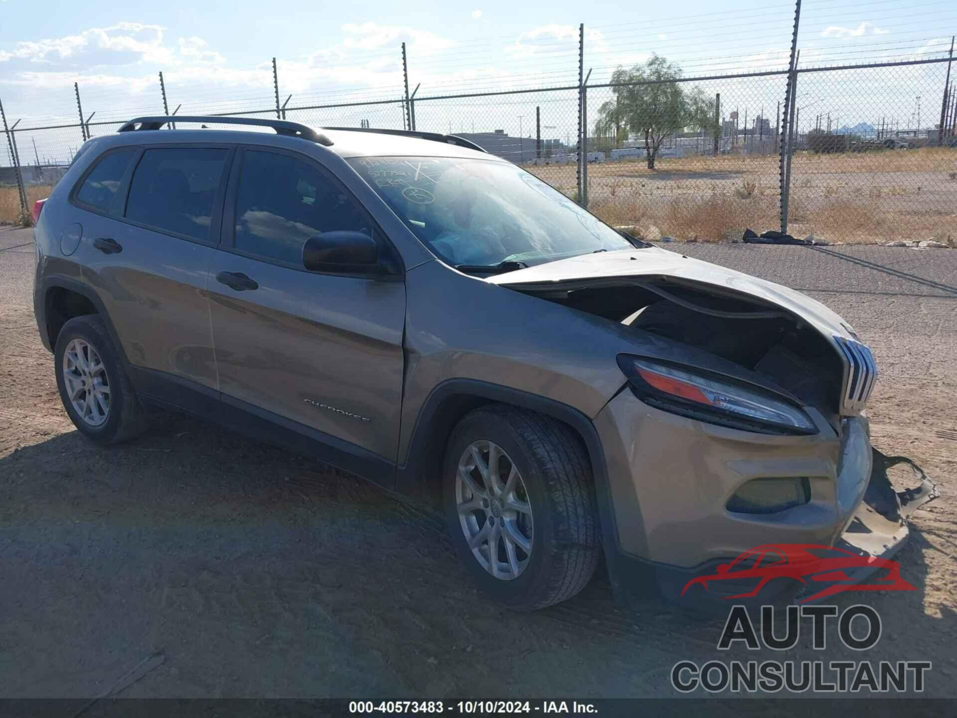 JEEP CHEROKEE 2016 - 1C4PJLAS9GW362607