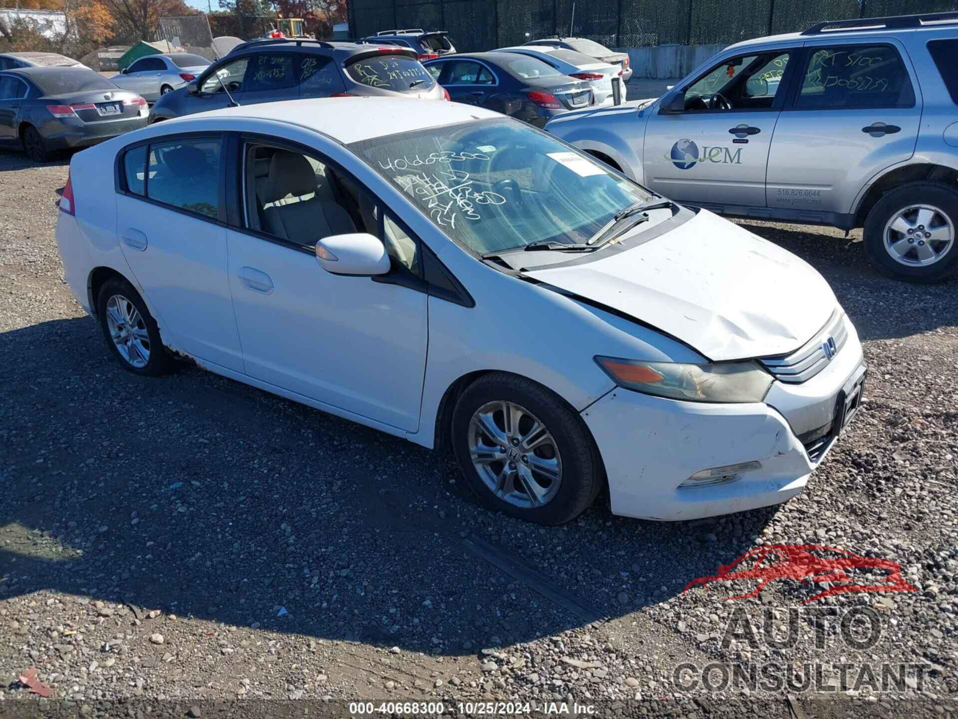 HONDA INSIGHT 2010 - JHMZE2H76AS032638