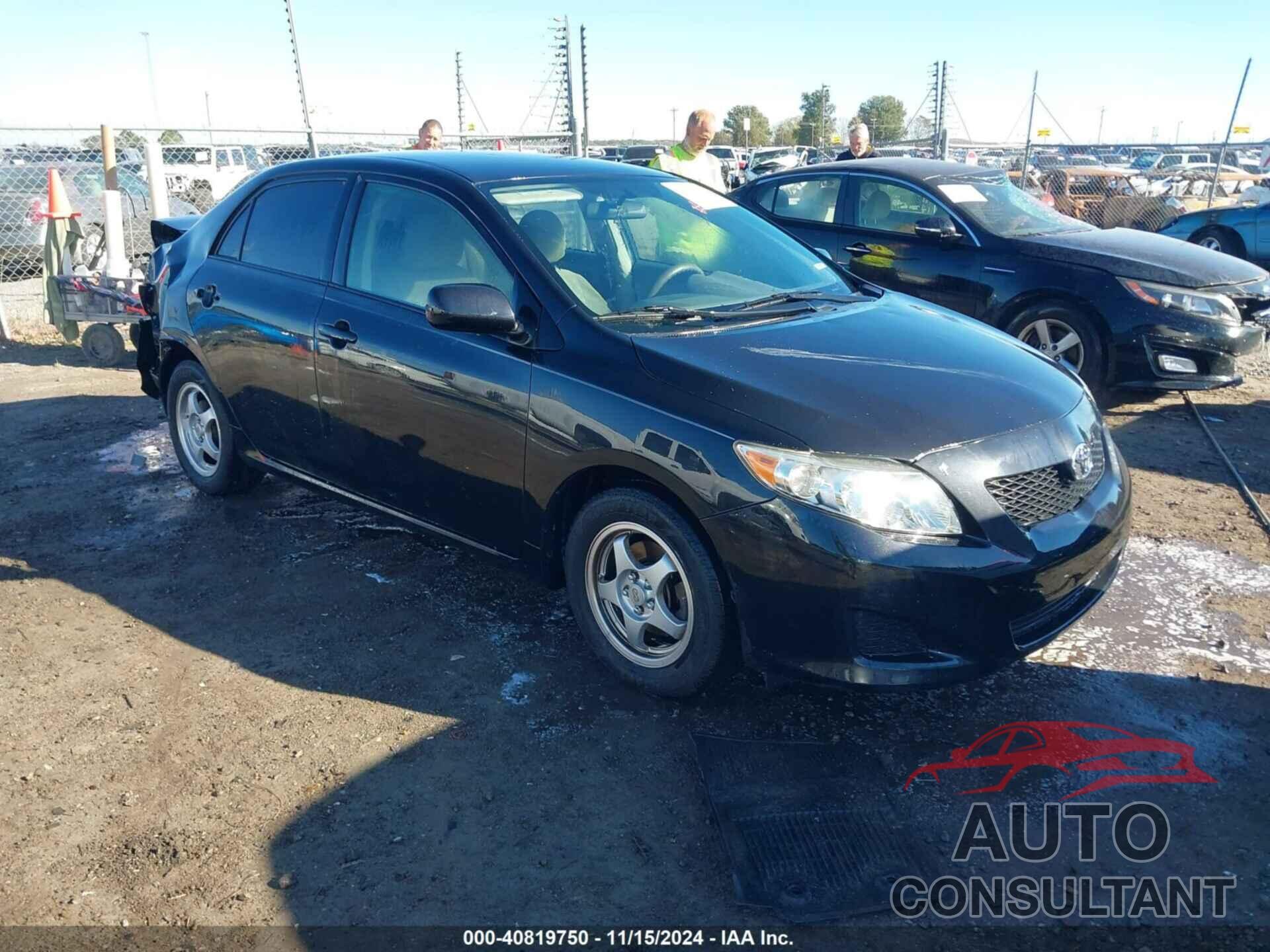 TOYOTA COROLLA 2009 - 1NXBU40E49Z126637