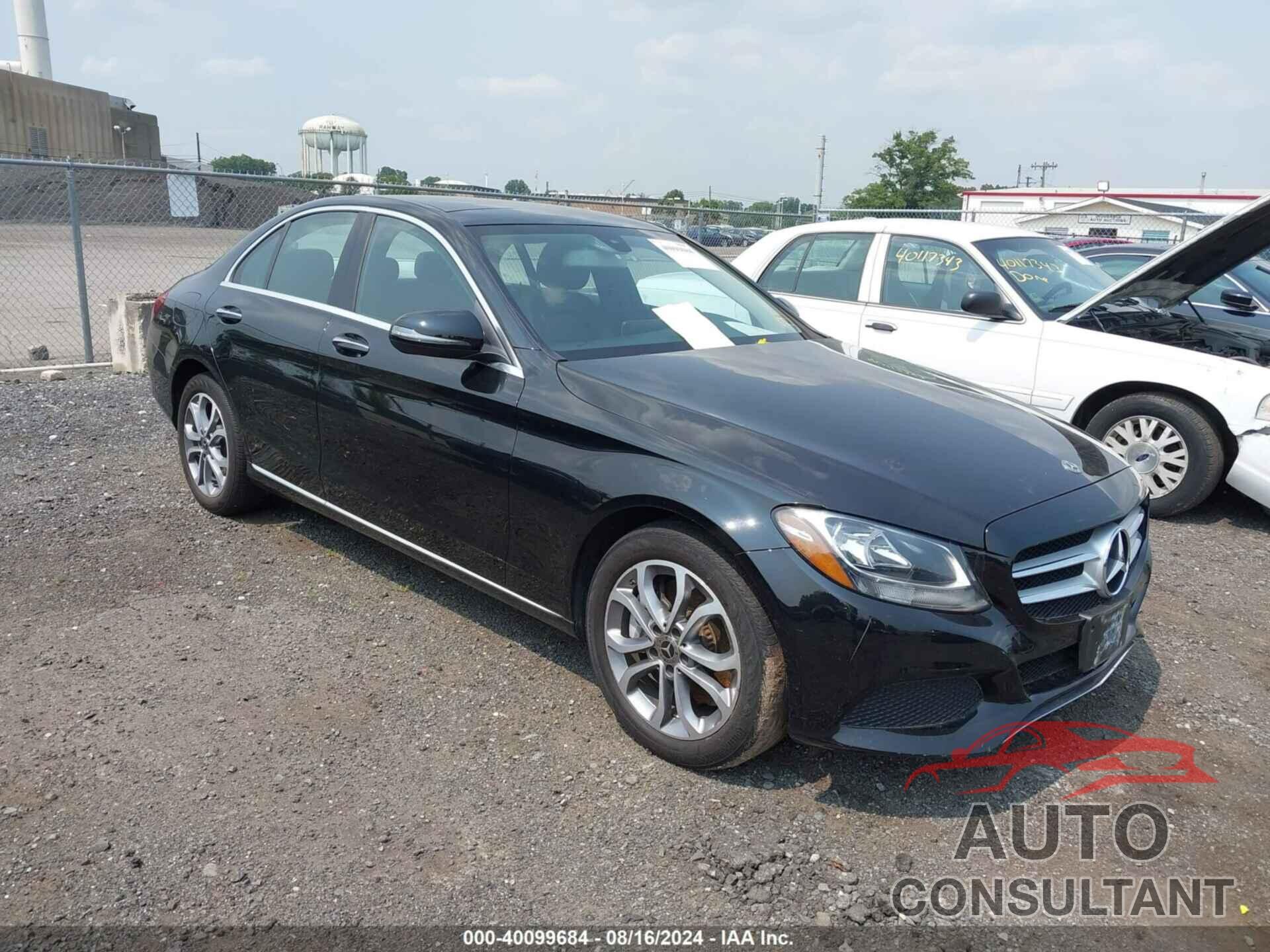 MERCEDES-BENZ C 300 2018 - WDDWF4KB6JR329979