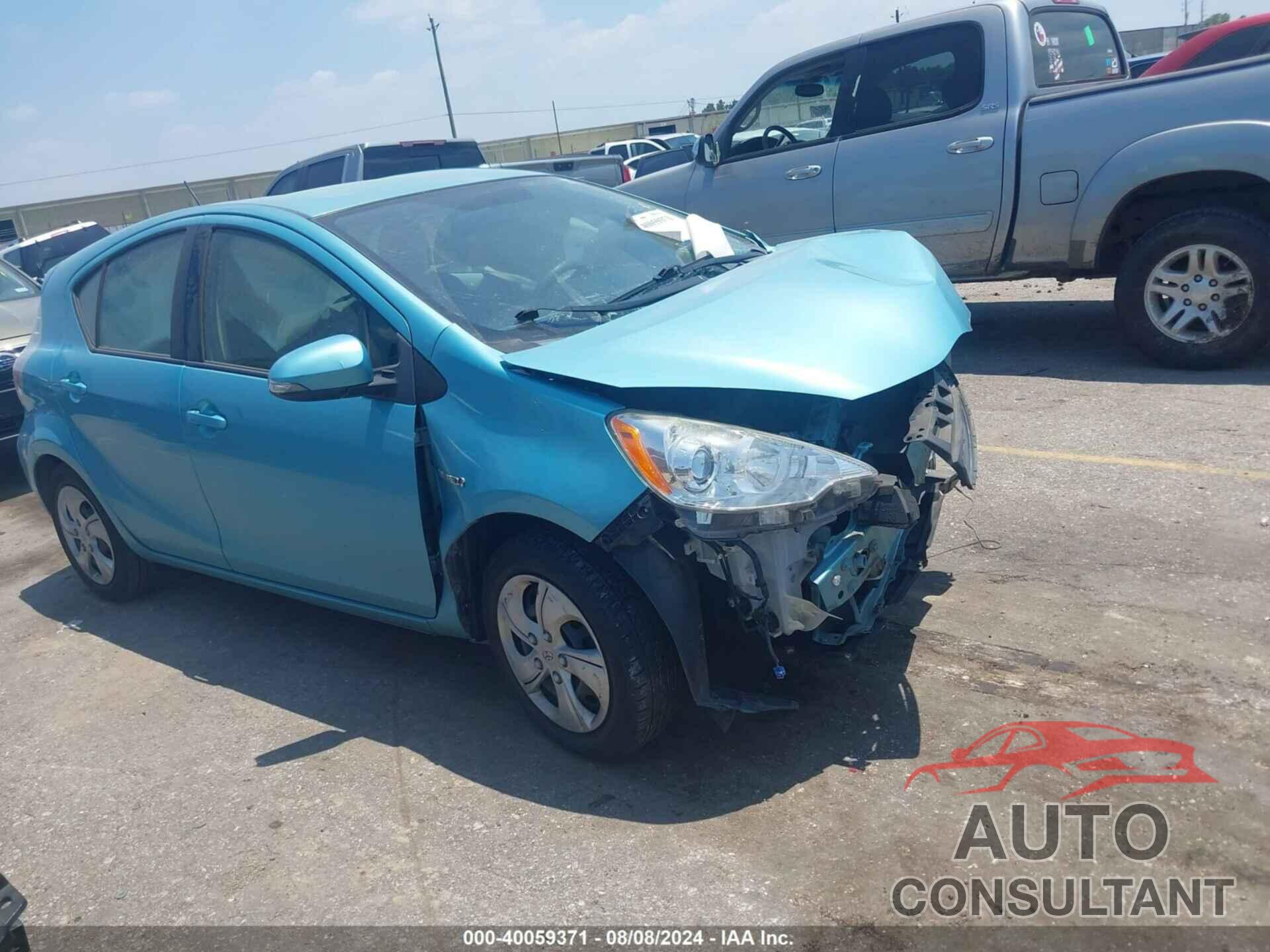 TOYOTA PRIUS C 2014 - JTDKDTB32E1074169