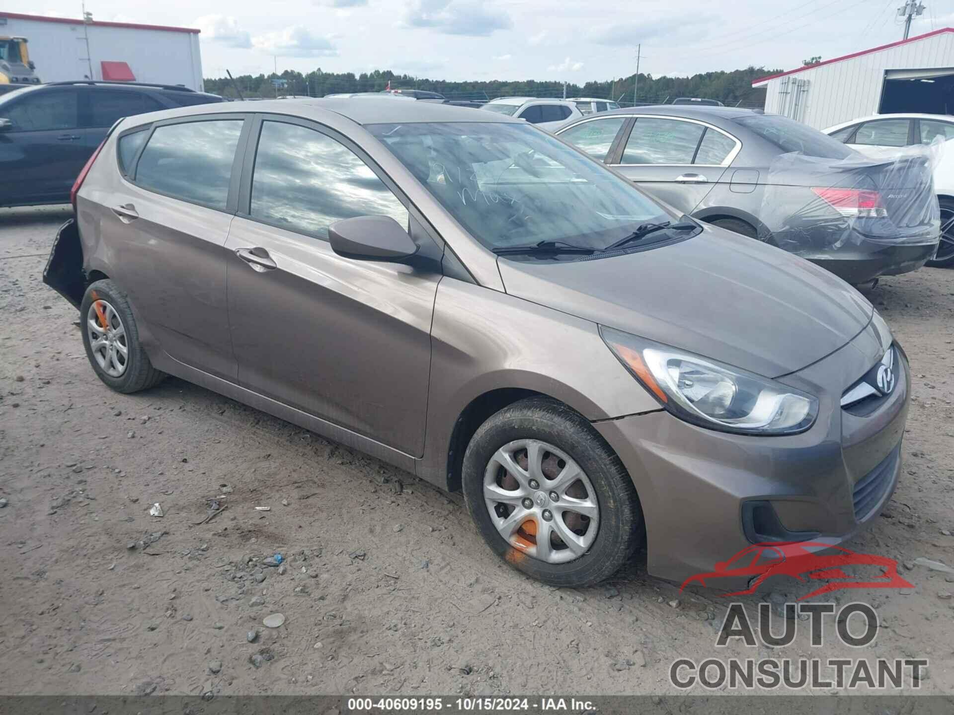 HYUNDAI ACCENT 2012 - KMHCT5AE3CU011370