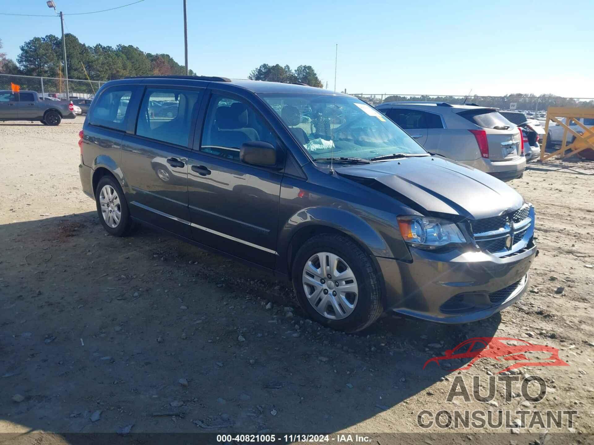 DODGE GRAND CARAVAN 2016 - 2C4RDGBG6GR331082